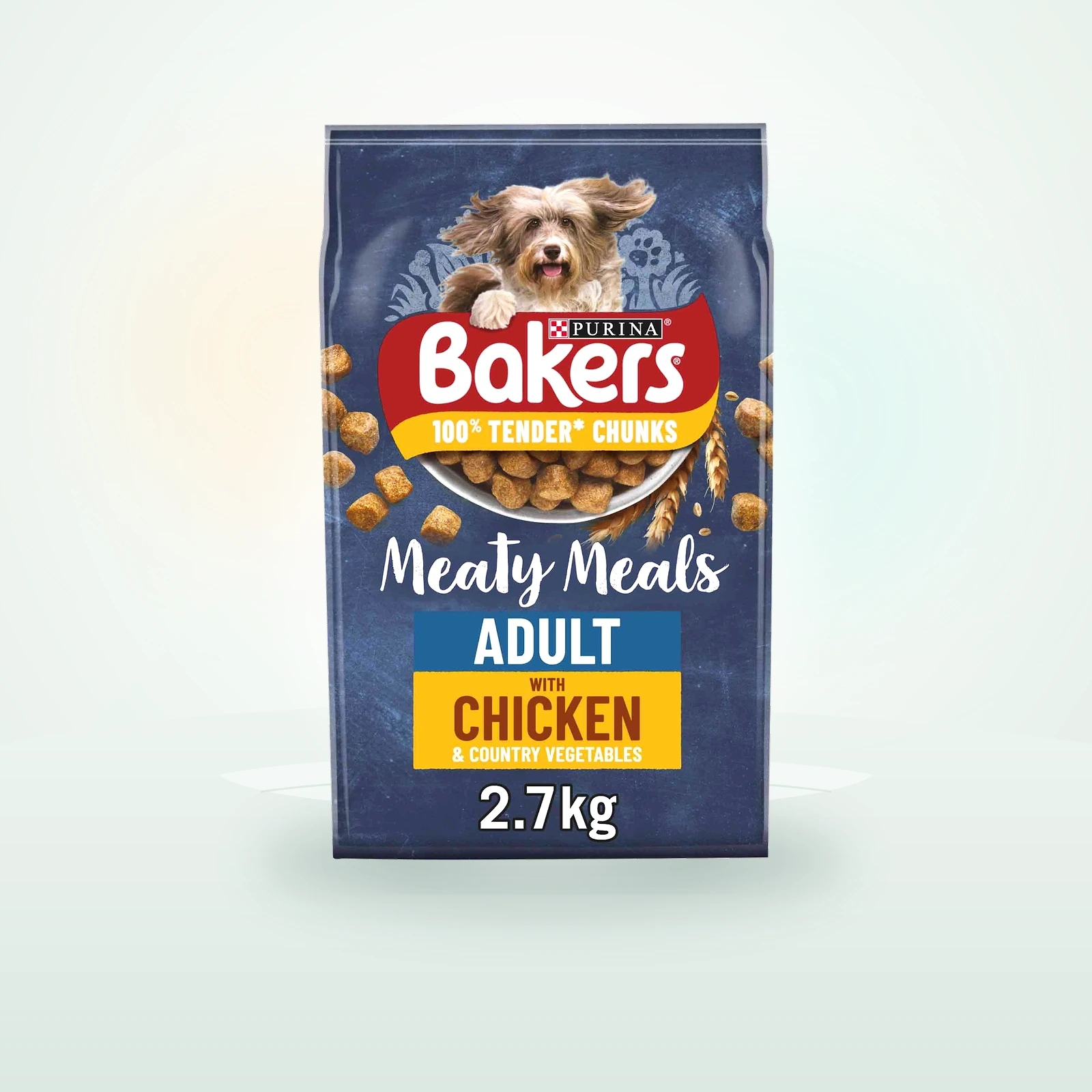 Bakers Meaty Meals Adult Dry Dog Food - Beef