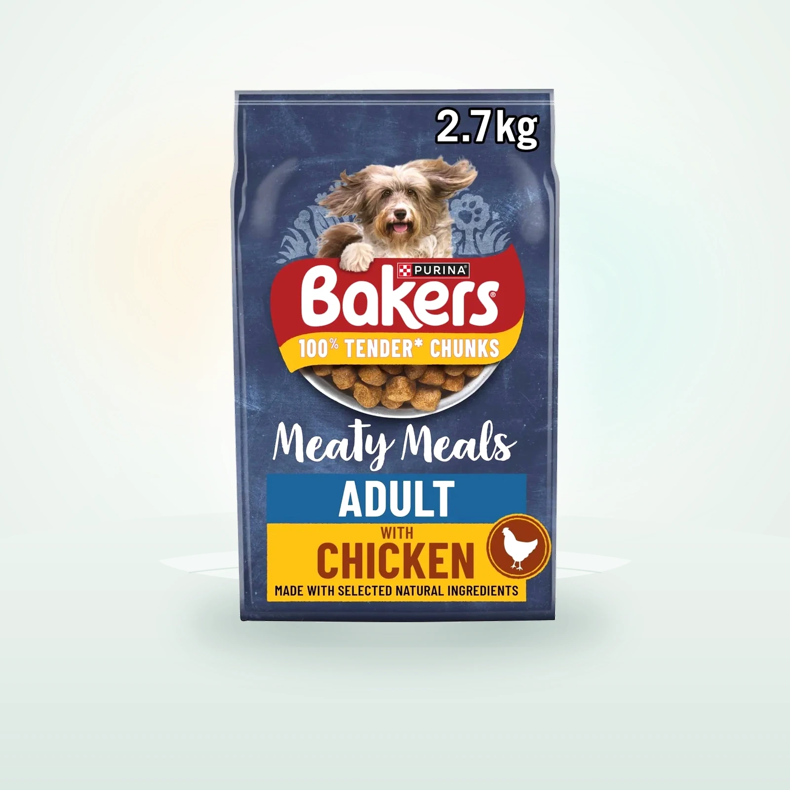 Bakers Meaty Meals Adult Dry Dog Food - Chicken