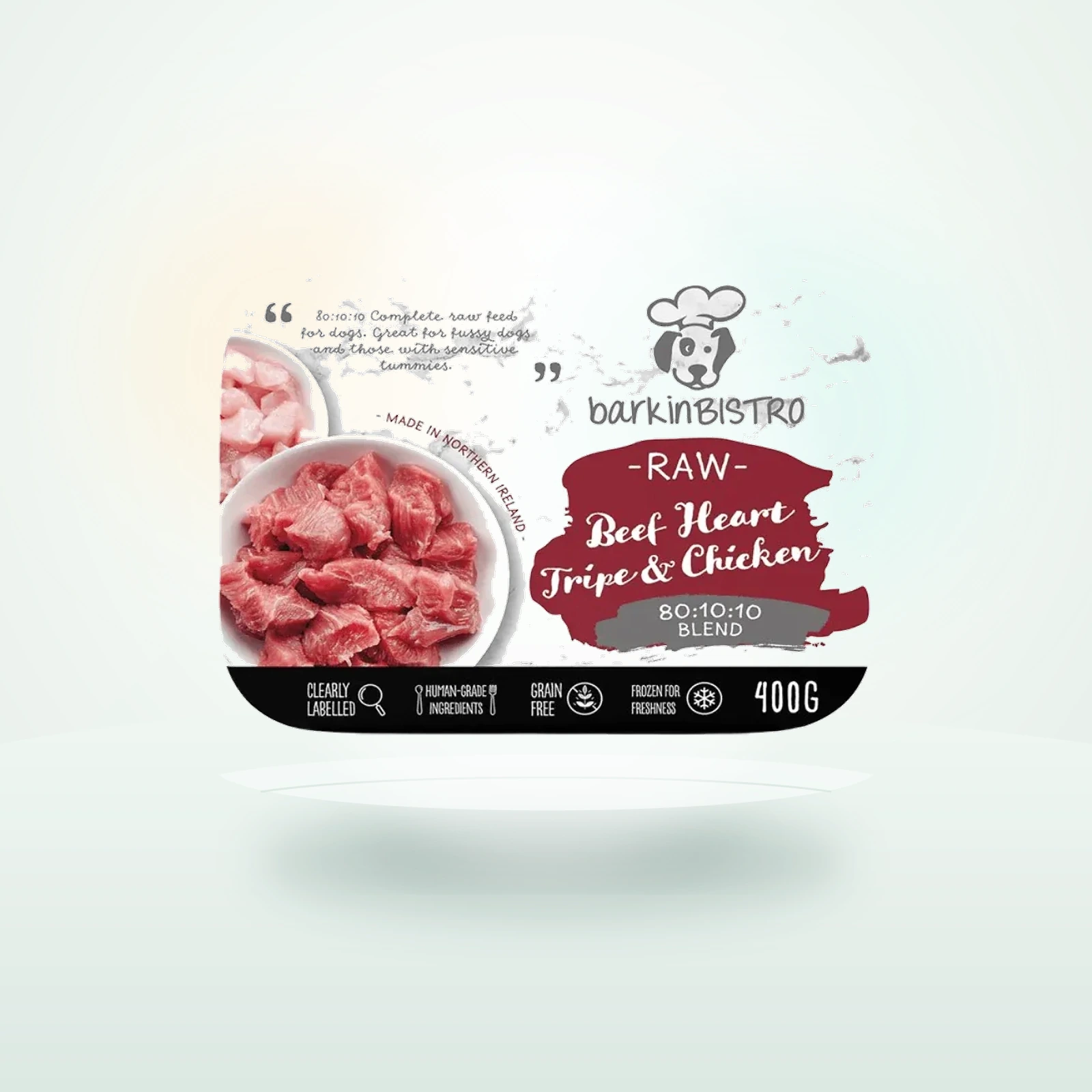 Barkin Bistro Beef Heart, Tripe & Chicken
