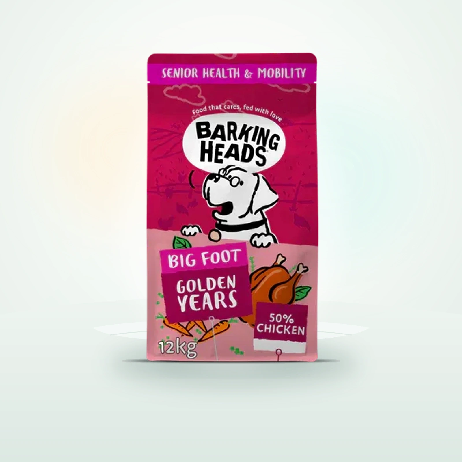 Barking Heads Big Foot - Golden Years Chicken Dry Dog Food