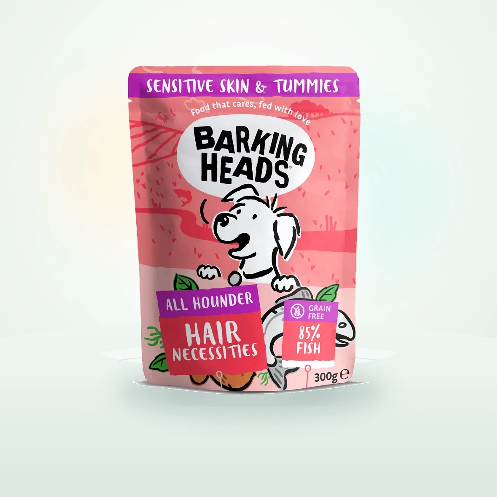 Barking Heads Pooched Adult Wet Dog Food Salmon