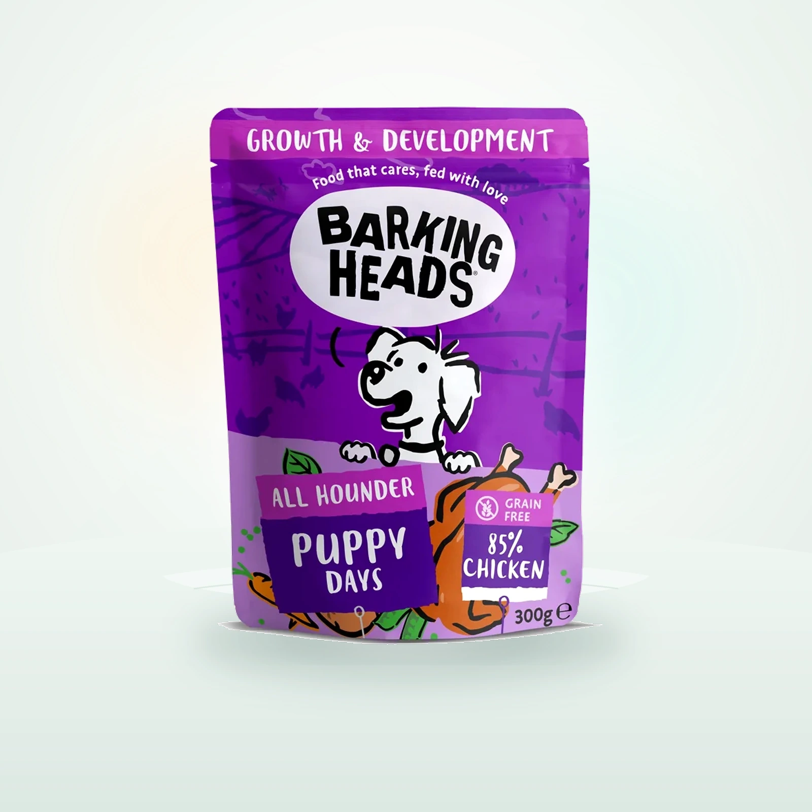 Barking Heads Puppy Days Wet Puppy Food Chicken