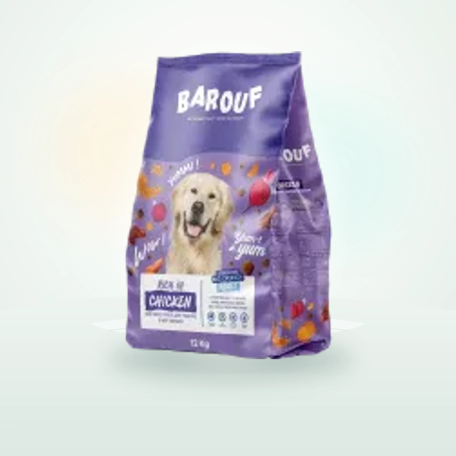 Barouf Big Crunch Croquettes Adulte En Poulet