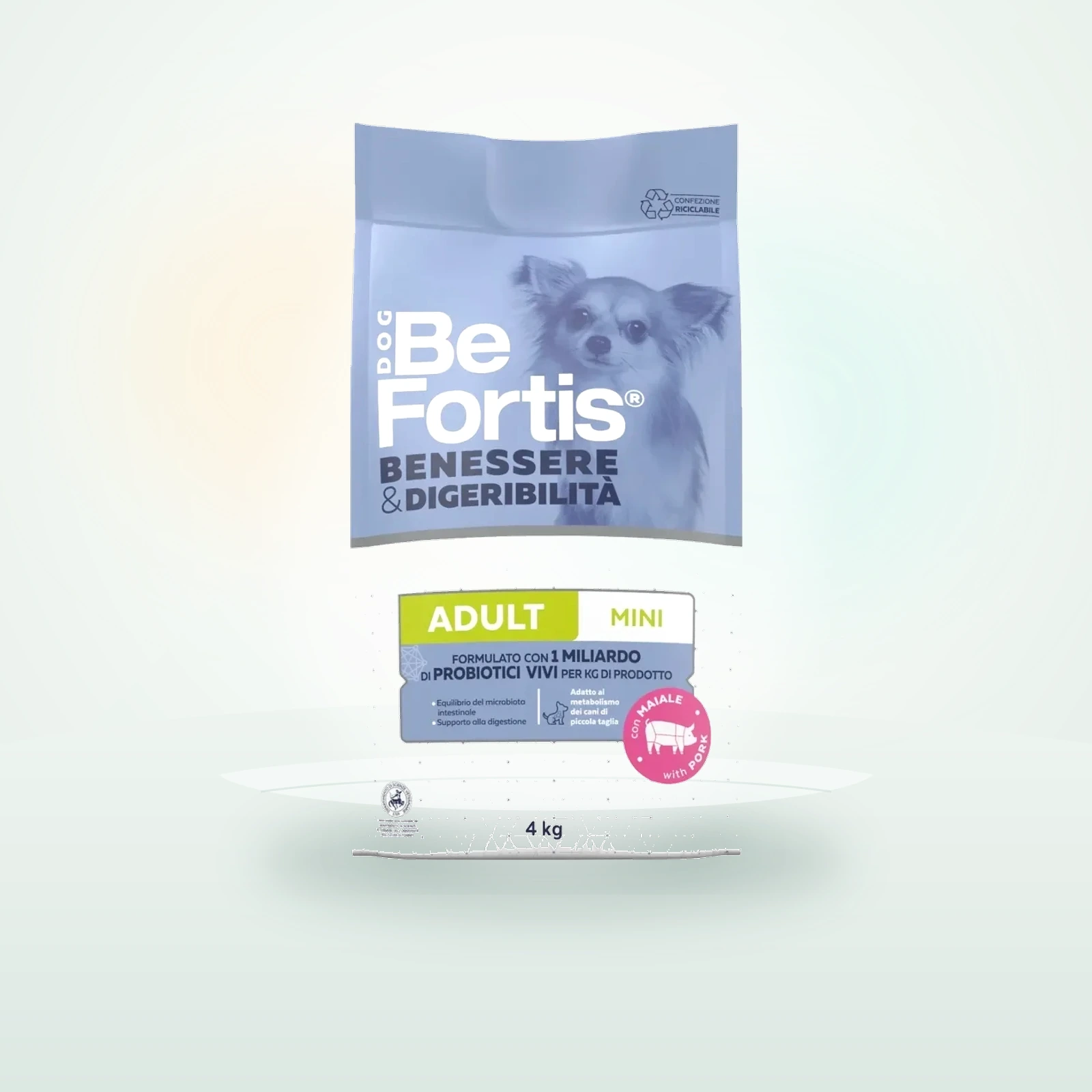 Befortis Dog Benessere & Digeribilità Adult Mini Maiale