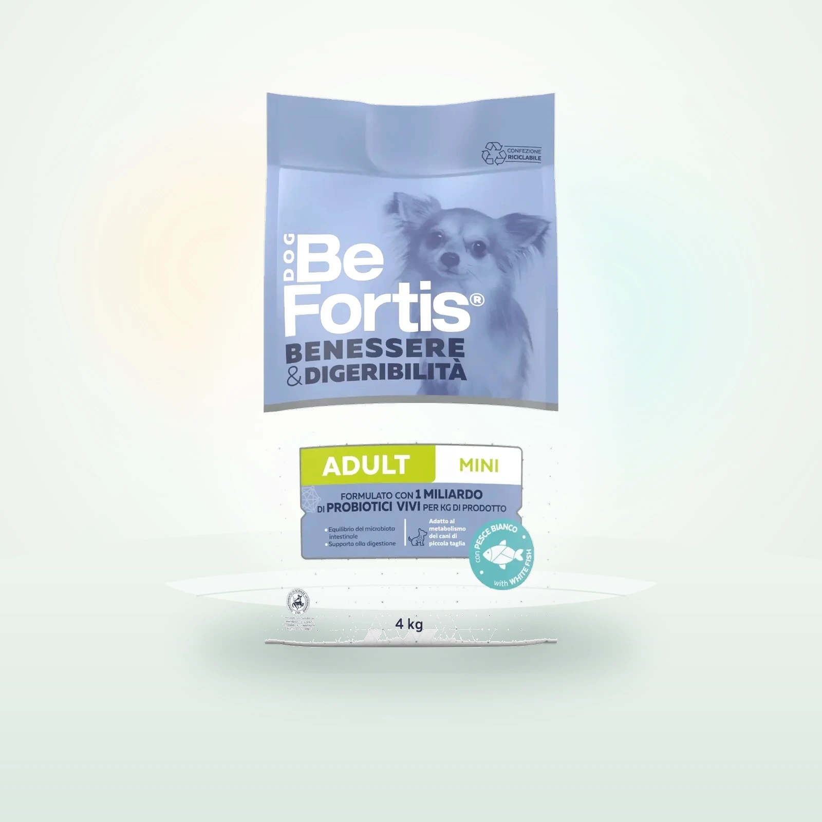 Befortis Dog Benessere & Digeribilità Adult Mini Pesce