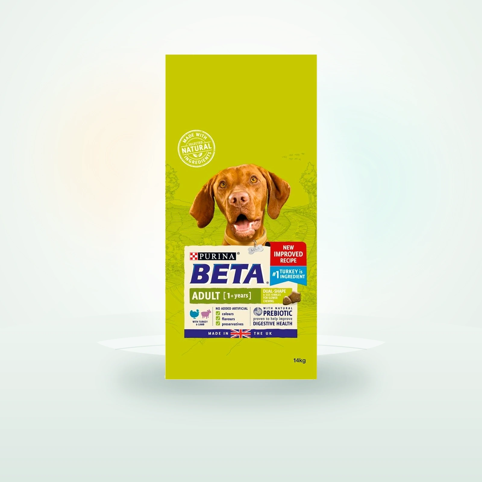 Beta Adult Dry Dog Food - Turkey and Lamb