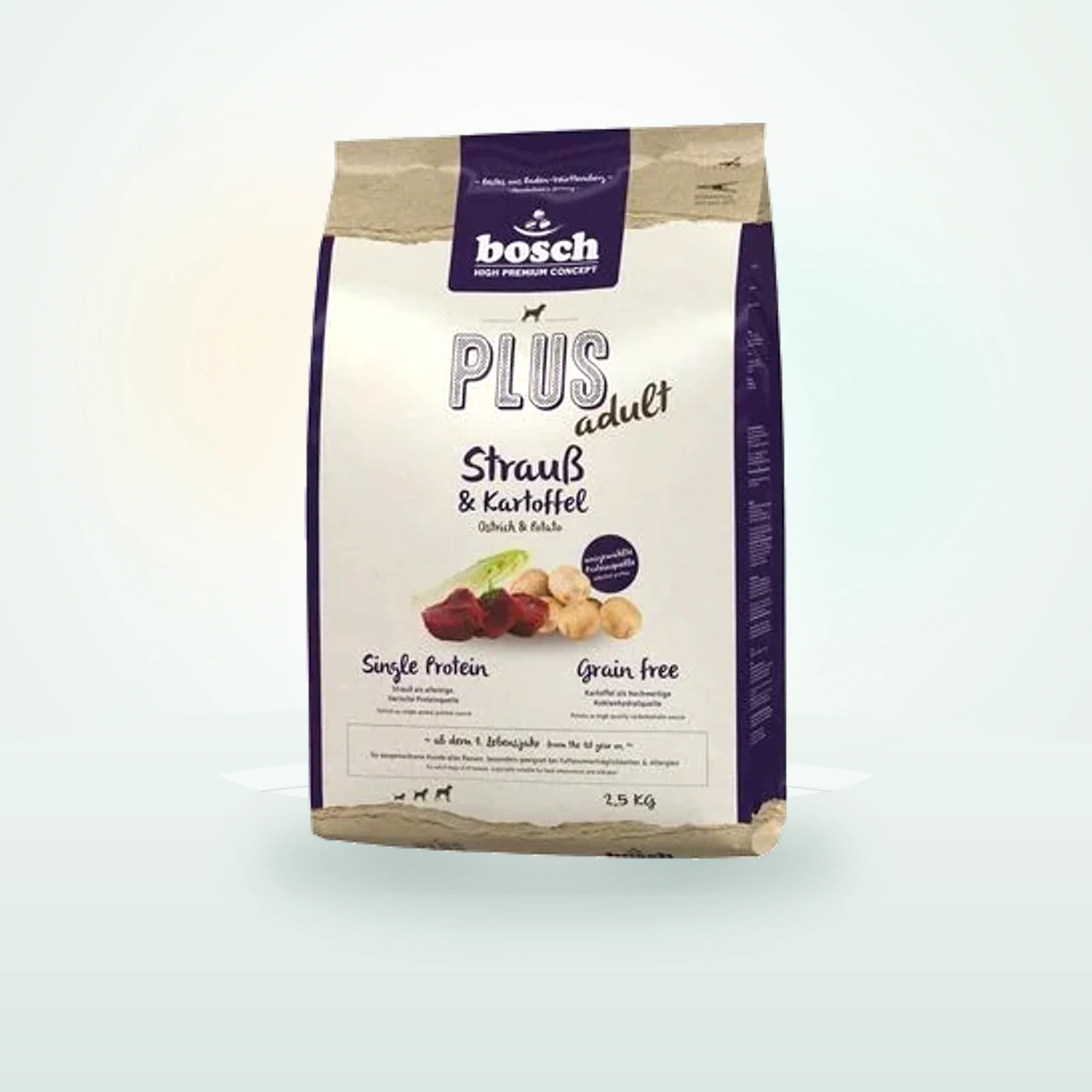 Bosch Plus Ostrich & Potato HPC Dry Dog Food