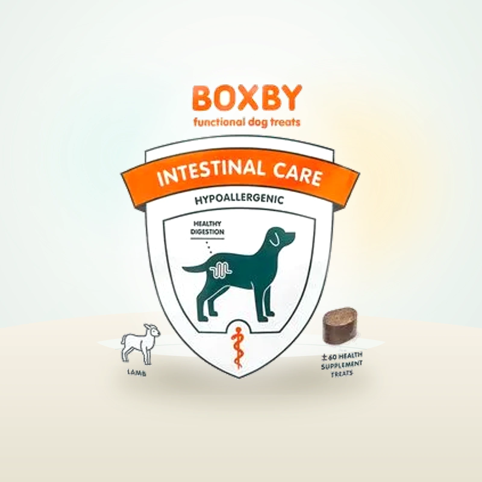 Boxby Functional Treats Intestinal Care pour chien