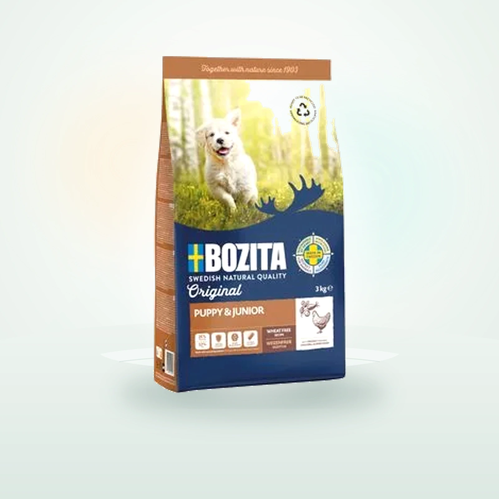 Bozita Original Puppy & Junior sans blé pour chien