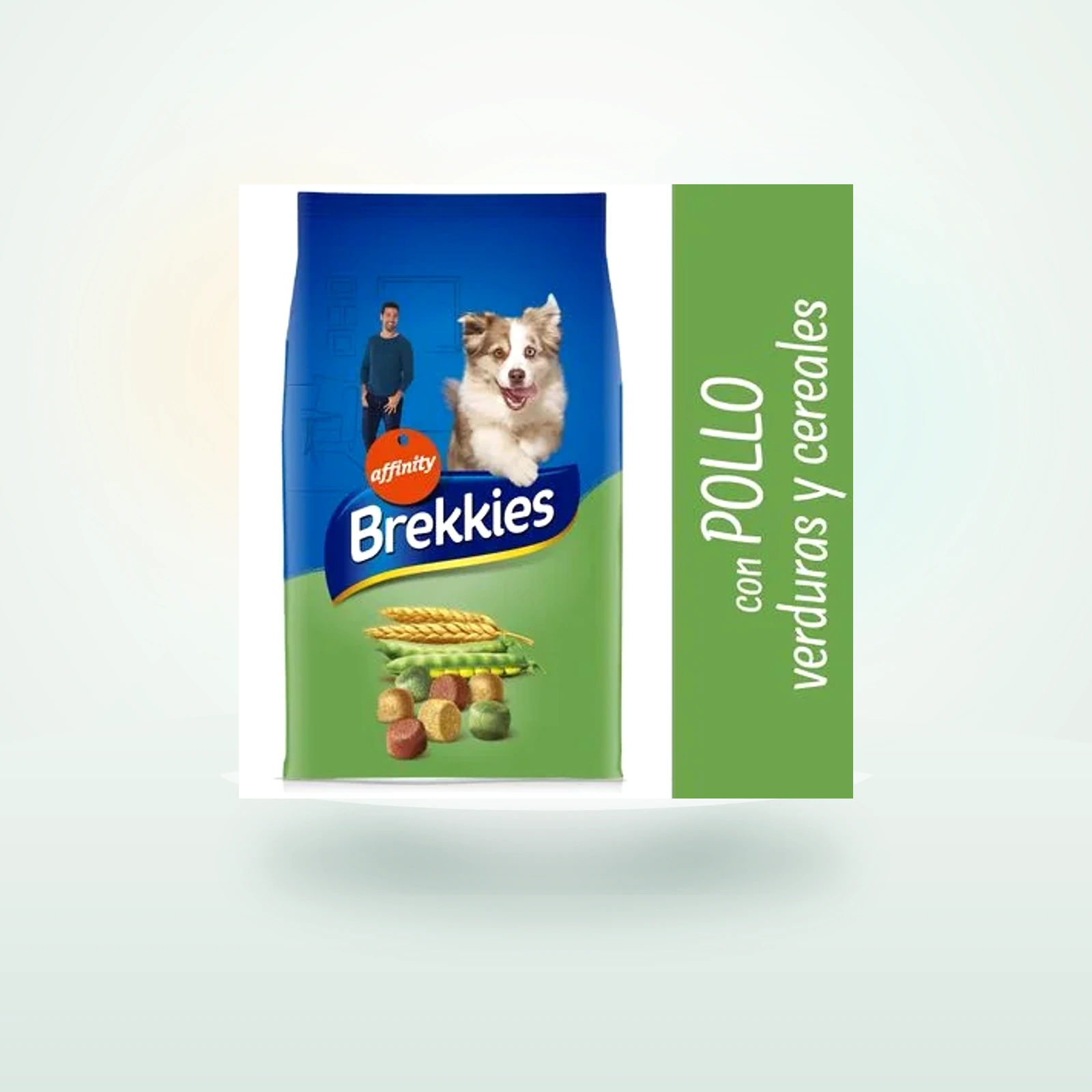 Brekkies con pollo, verduras y cereales