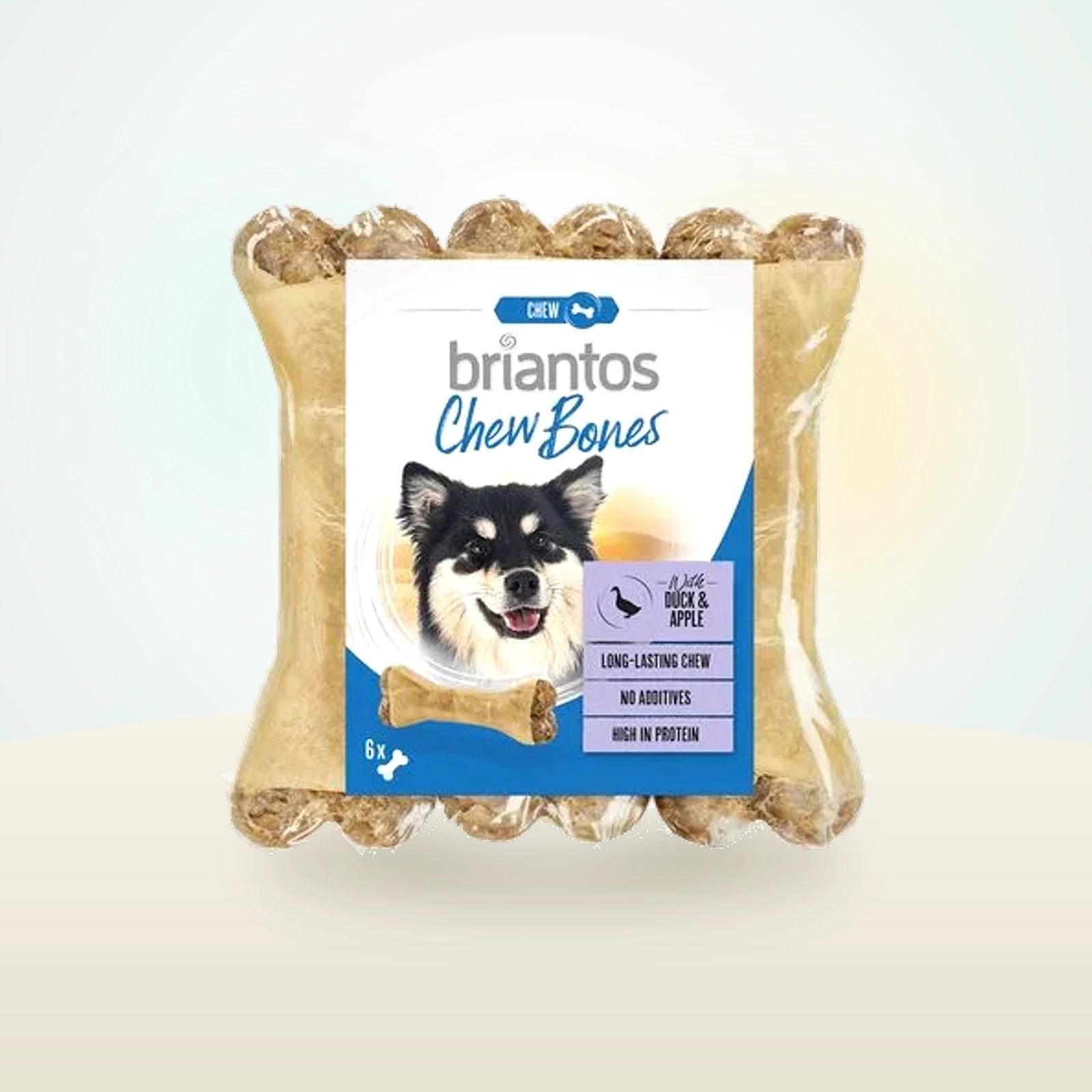 Briantos Chew Bones Ente & Apfel für Hunde