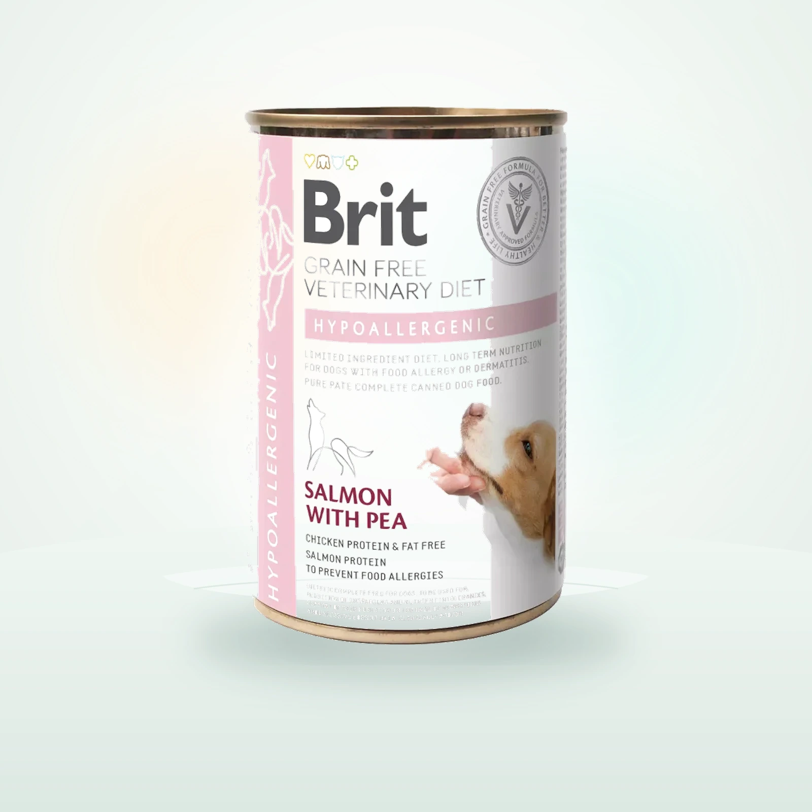 Brit Care Brit Veterinary Diet Chien - Sans céréales Hypoallergénique - En boîte