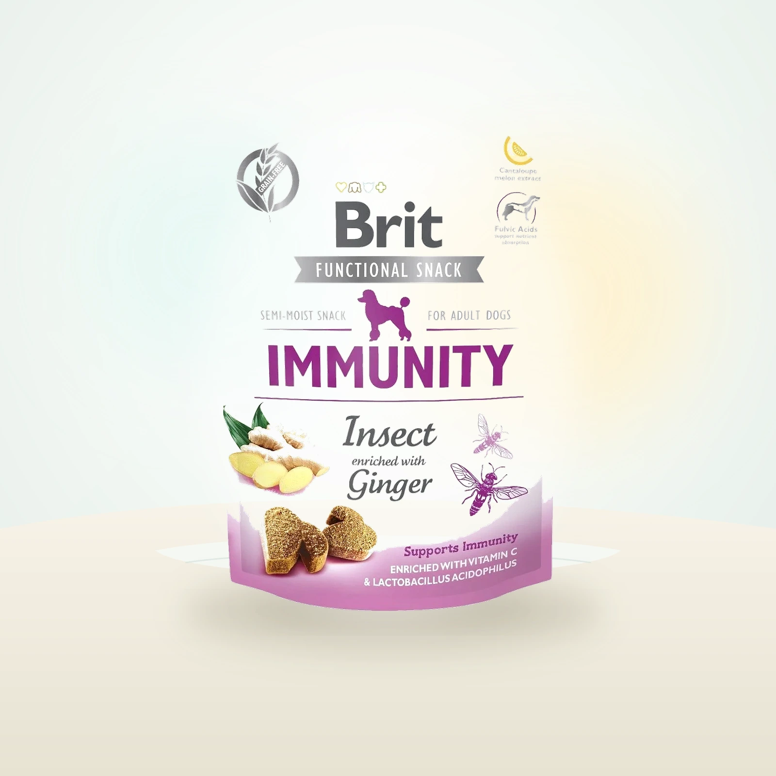 Brit Care Care Dog Functional Snack immunity insect przysmak dla psów z owadami na odporność