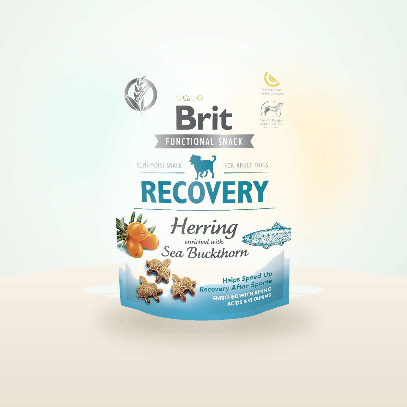 Brit Care Care Dog Functional snack Recovery Herring przysmak ze śledziem dla aktywnych psów