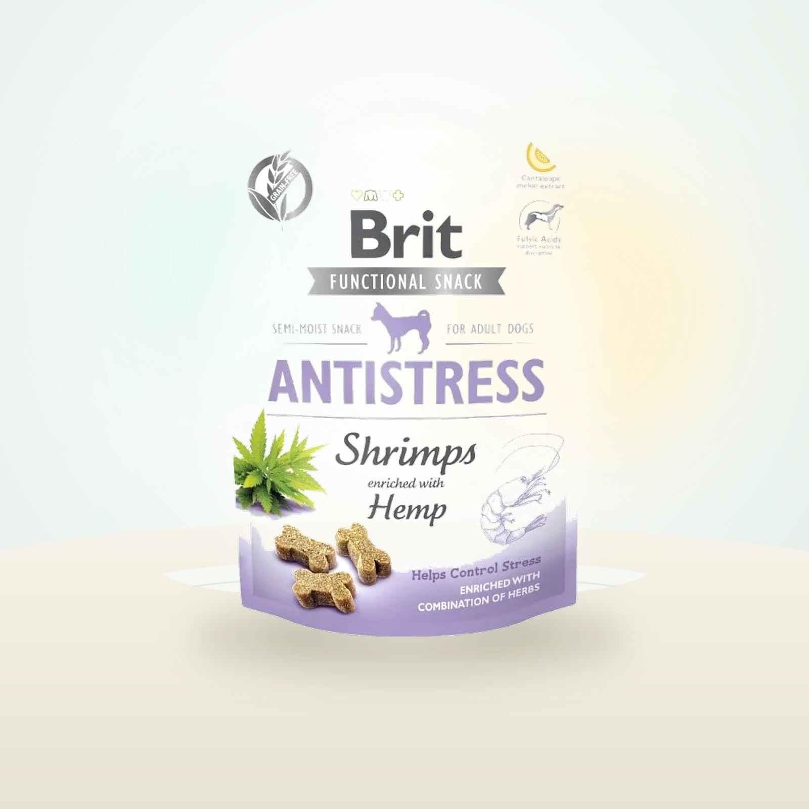Brit Care Care Dog Functional Snack Shrimp Antistress przysmak z krewetkami na stres