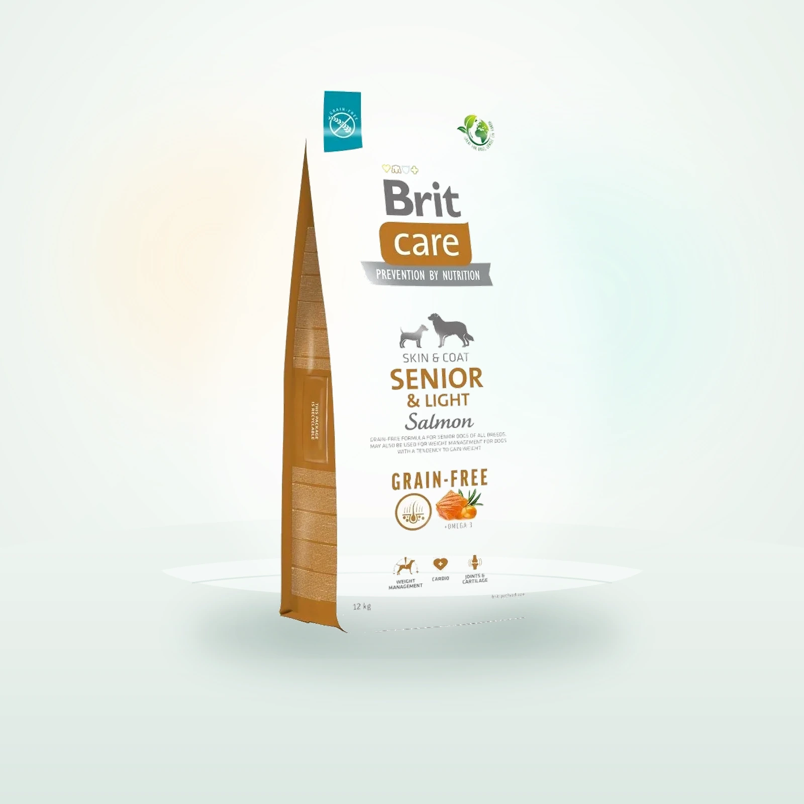 Brit Care Care Grain-free Senior&Light karma sucha z łososiem