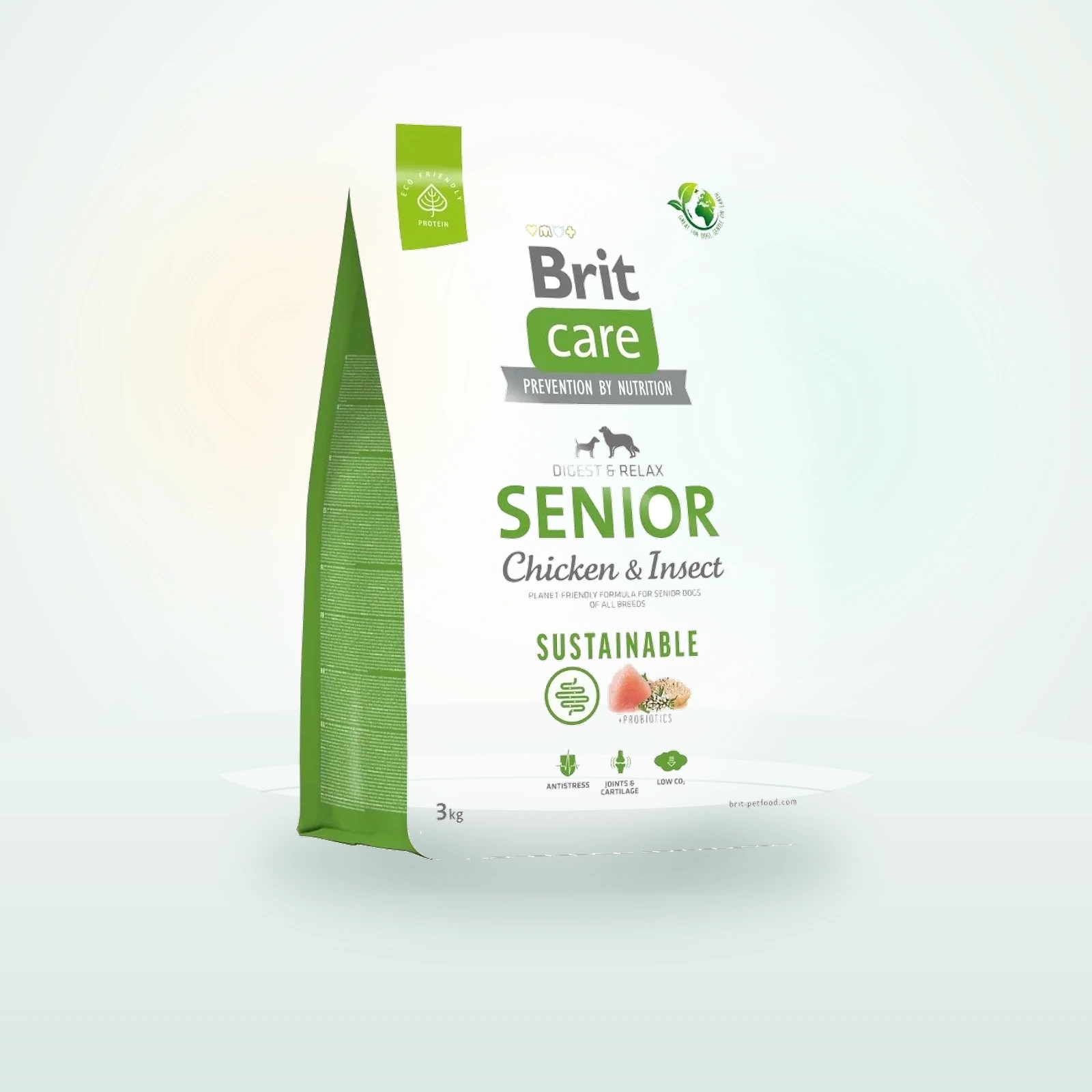 Brit Care CARE Sustainable Senior chicken insekt dla starszych psów z kurczakiem i insektami