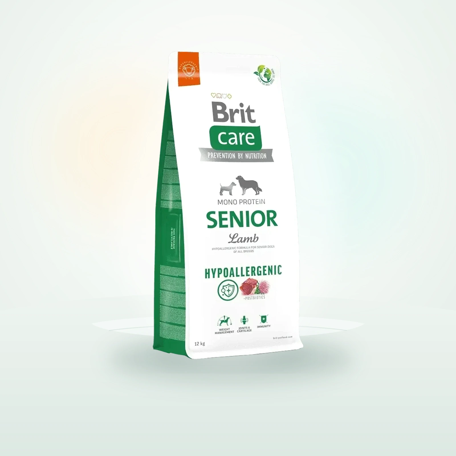 Brit Care dog Hypoallergenic Senior Lamb and Rice