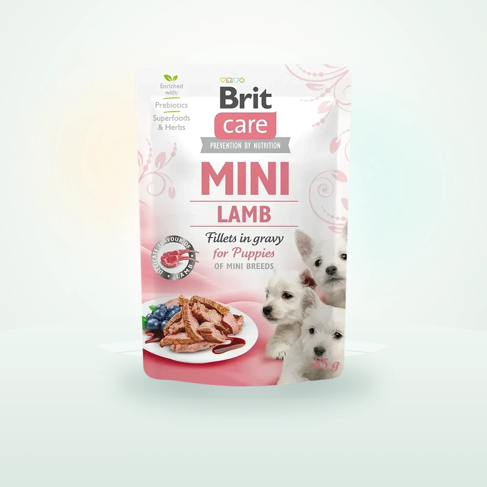 Brit Care Mini Lamb fillets in gravy for puppies