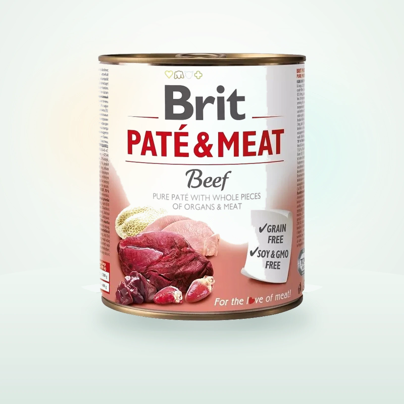 Brit Care Pate&Meat beef pasztet z wołowiną dla psa