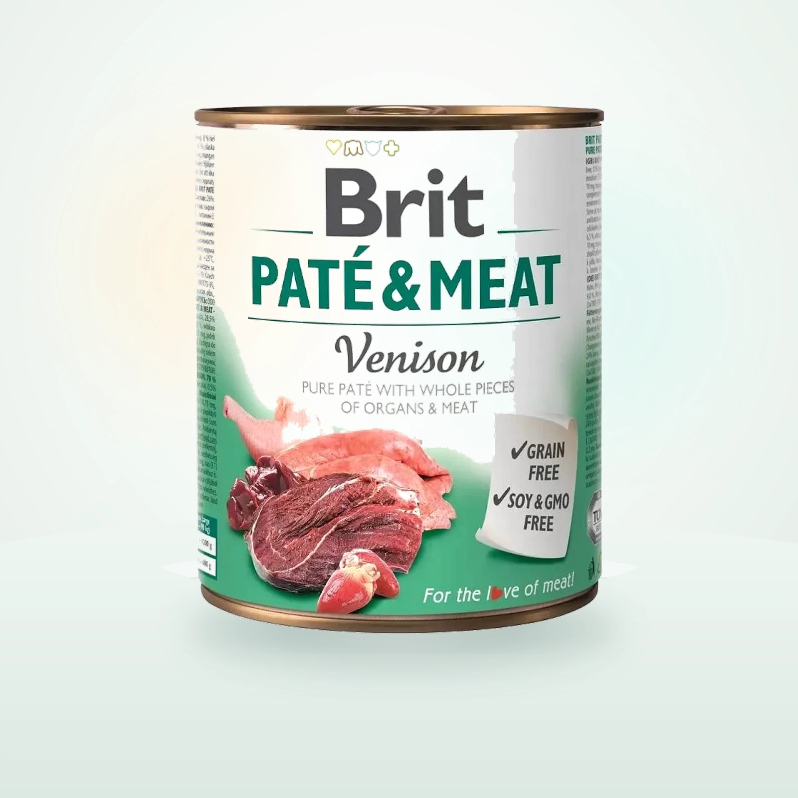 Brit Care Pate&Meat venison pasztet z dziczyzną dla psa