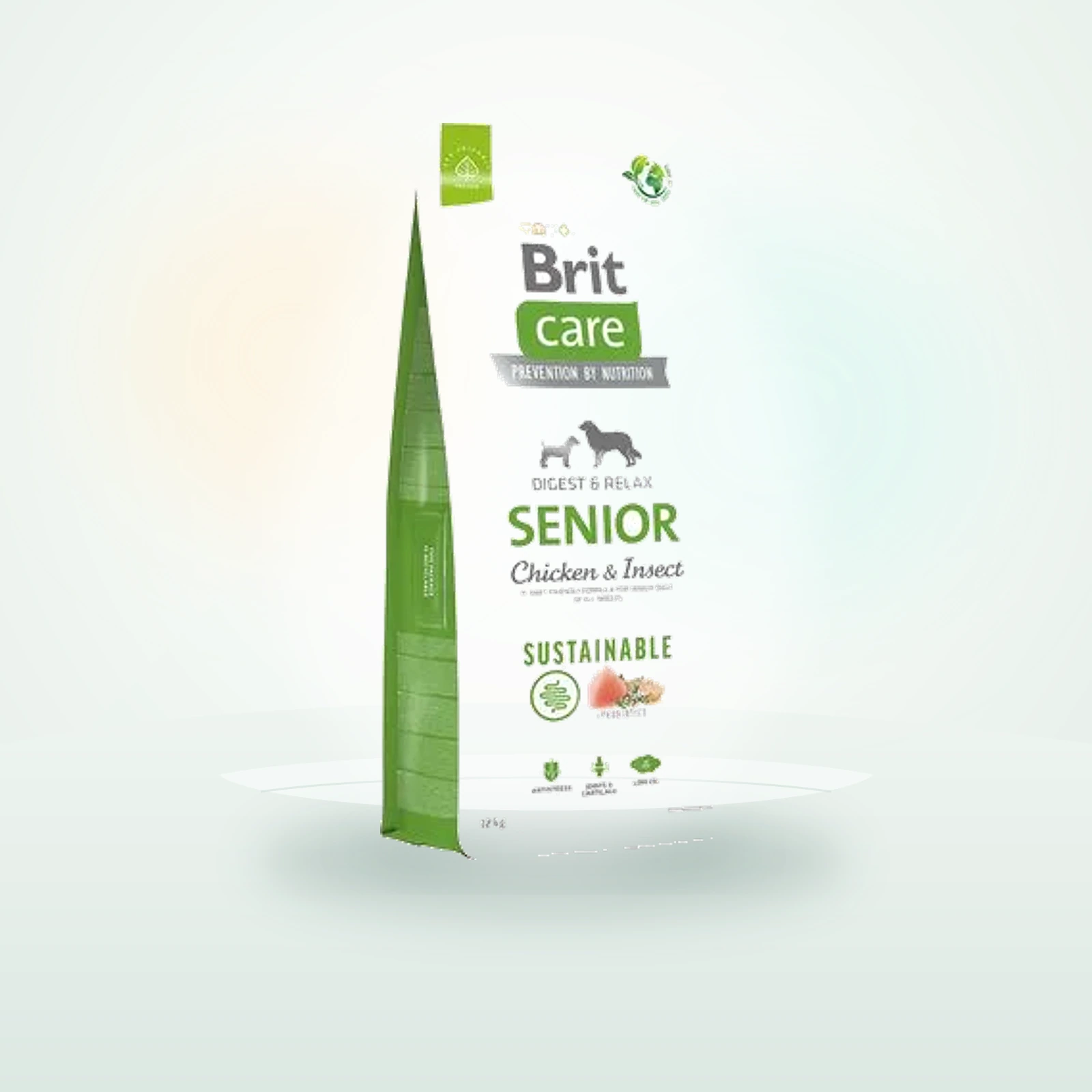 Brit Care Sustainable Senior poulet, insectes pour chien