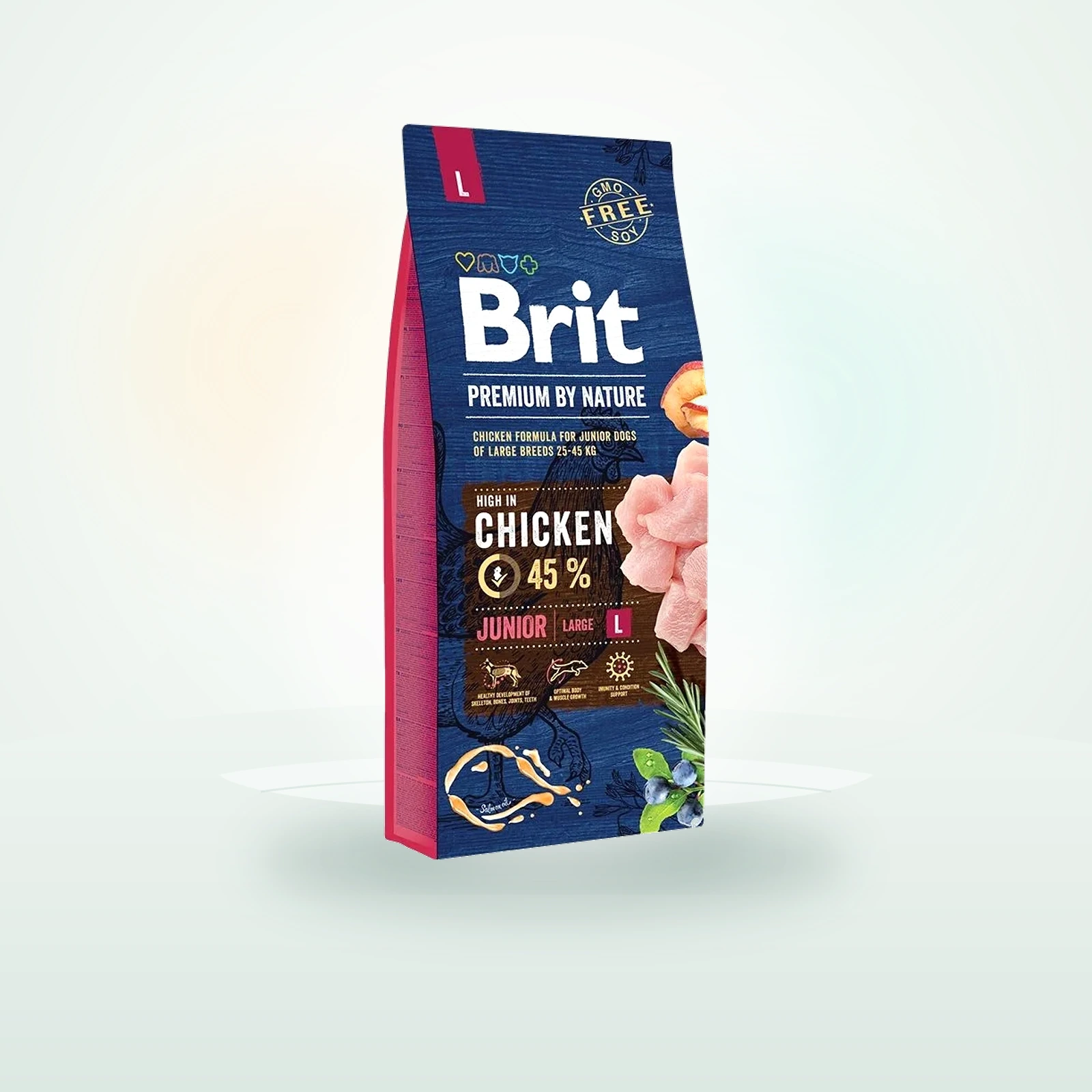 Brit Premium By Nature Junior Large L Chicken