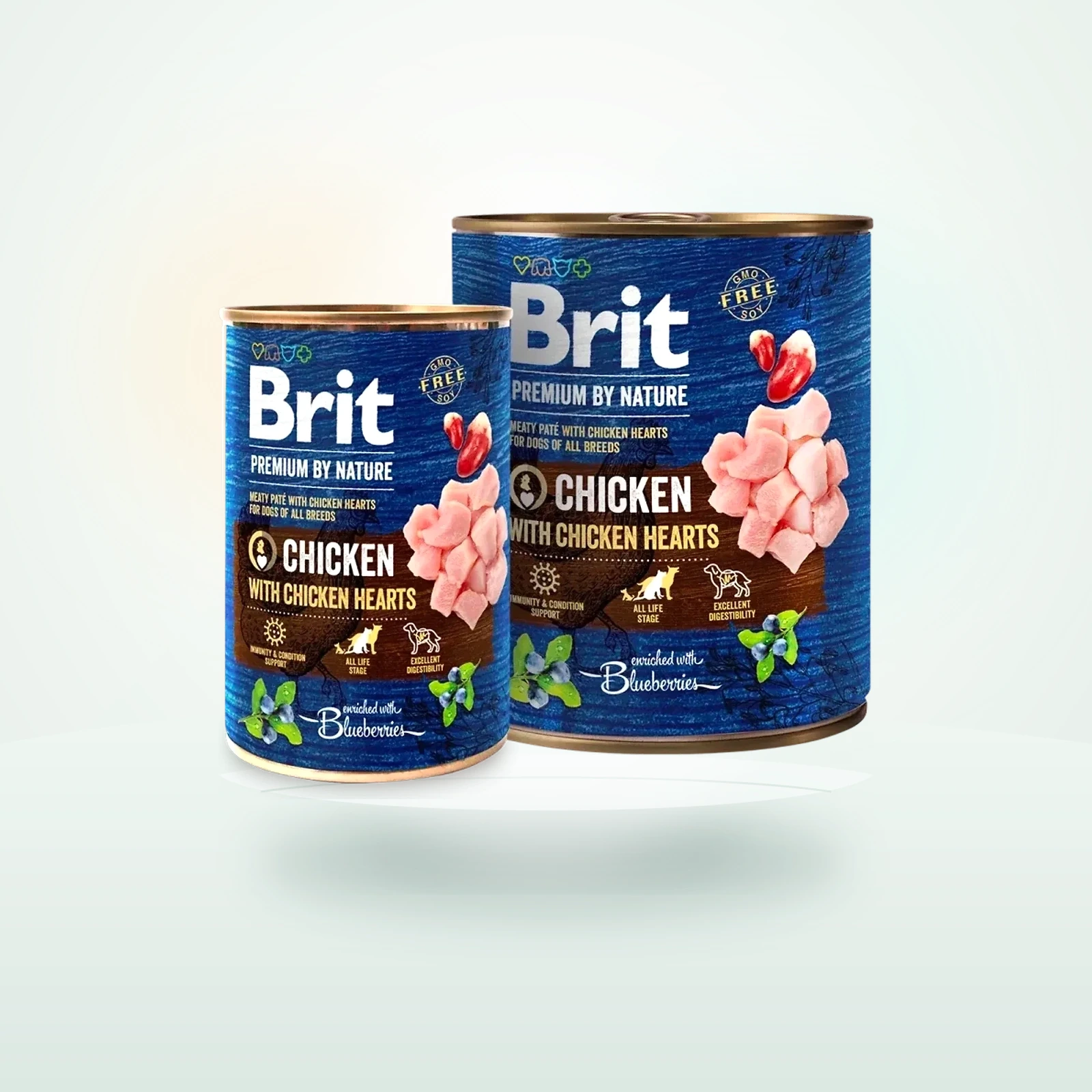 Brit Premium Chicken with Hearts