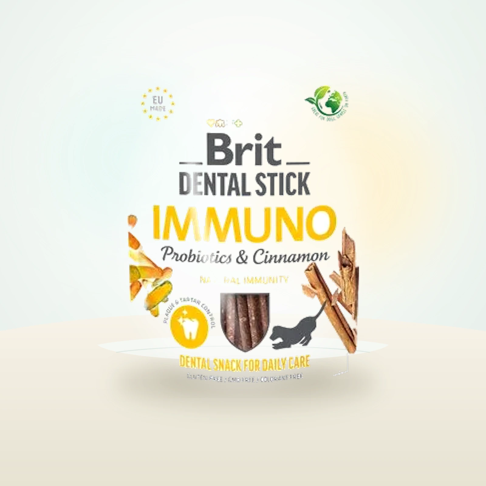 Brit Treats Brit Dental Stick Immuno Probiotics & Cinnamon