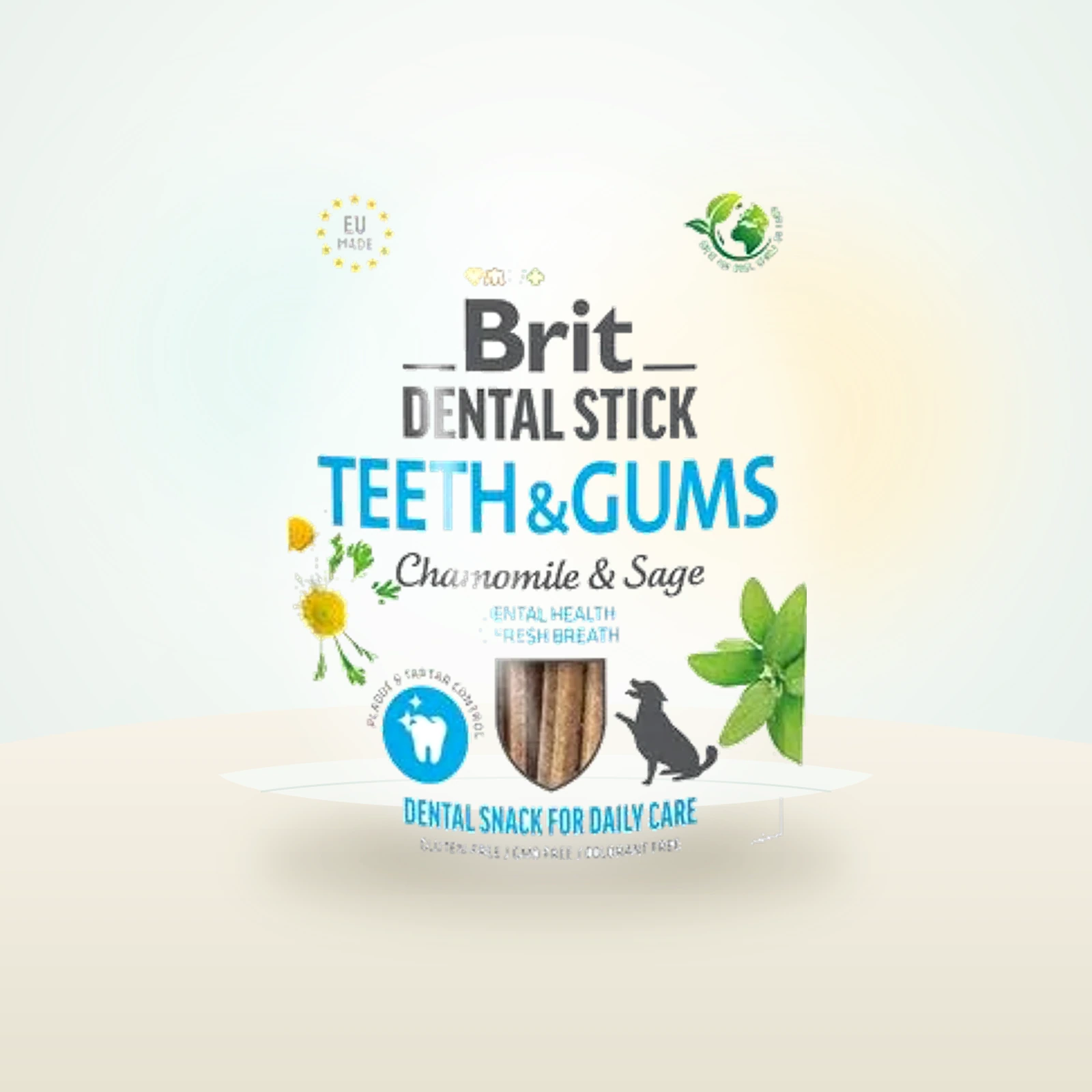 Brit Treats Brit Dental Stick Teeth & Gums with Chamomile & Sage