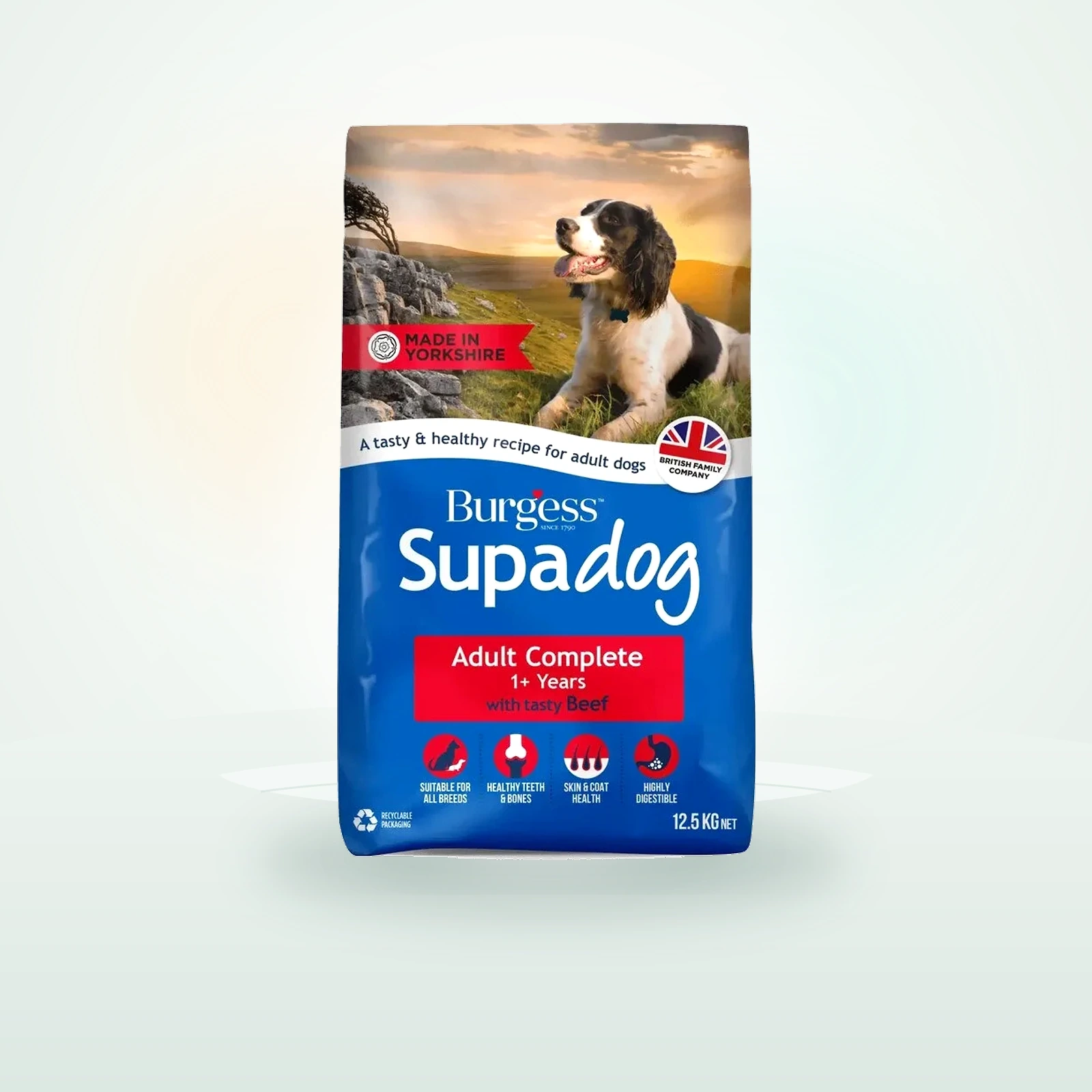 Burgess Supadog Adult Rich in Beef Dry Dog Food