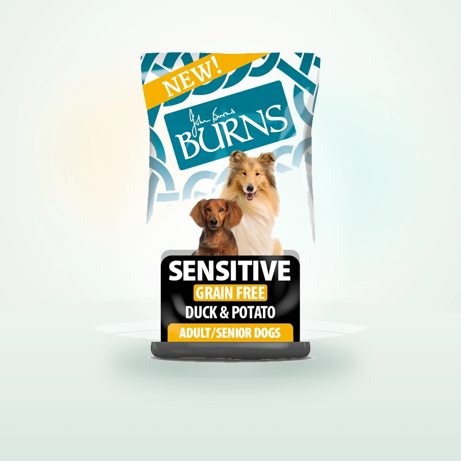 Burns Sensitive Adult Dry Dog Food - Duck and Potato