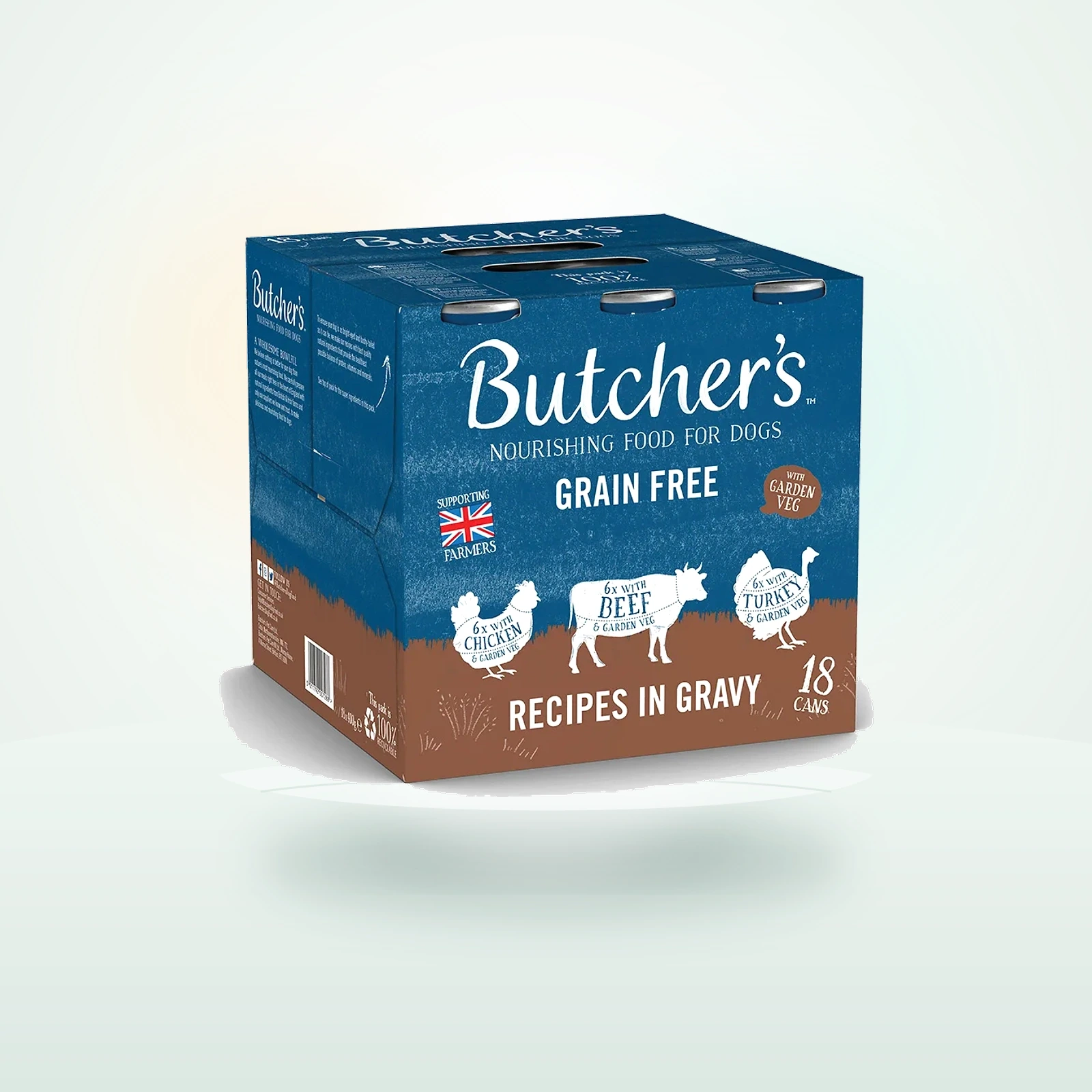 Butcher's Grain Free Adult Wet Dog Food In Gravy