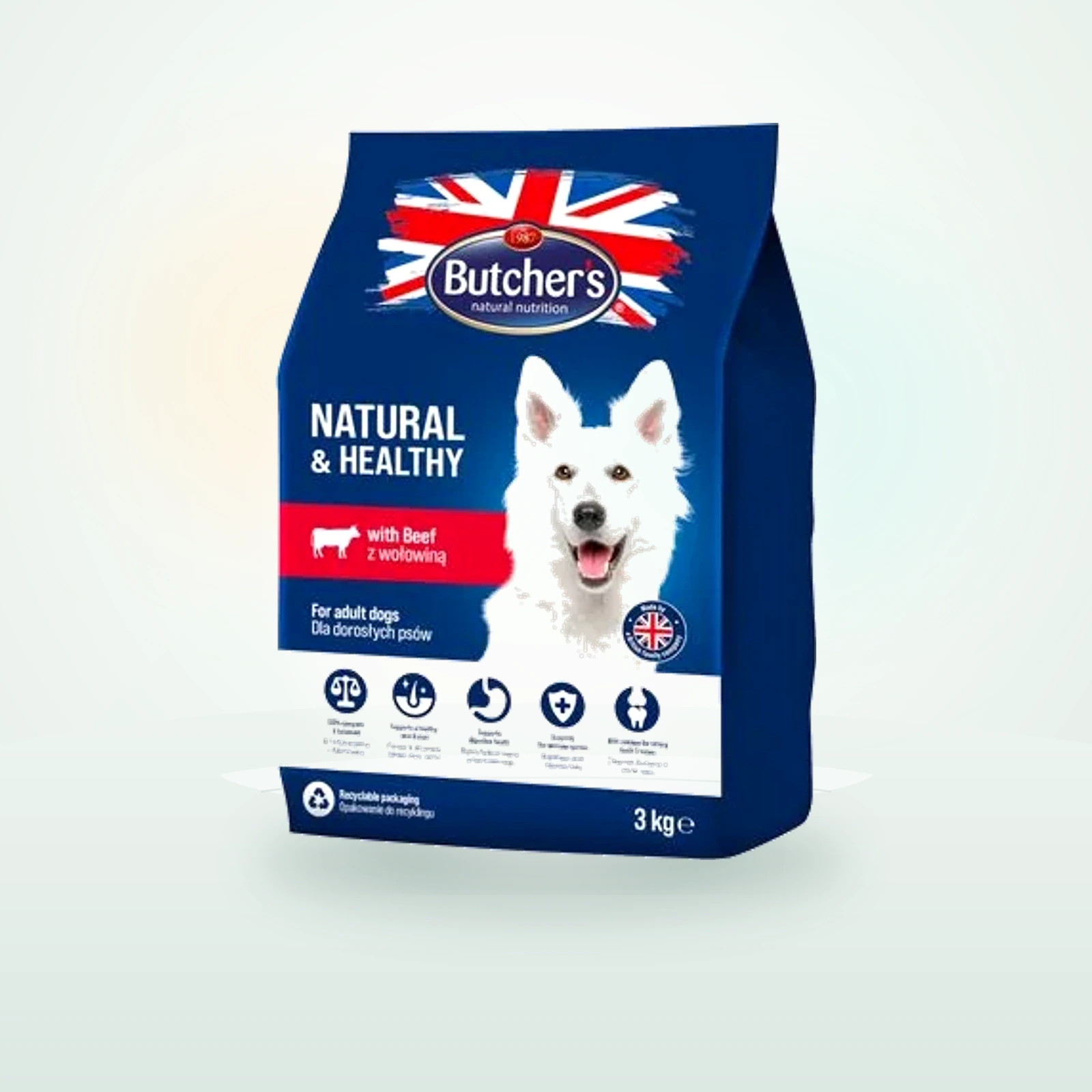Butchers Butcher's Natural & Healthy with Beef