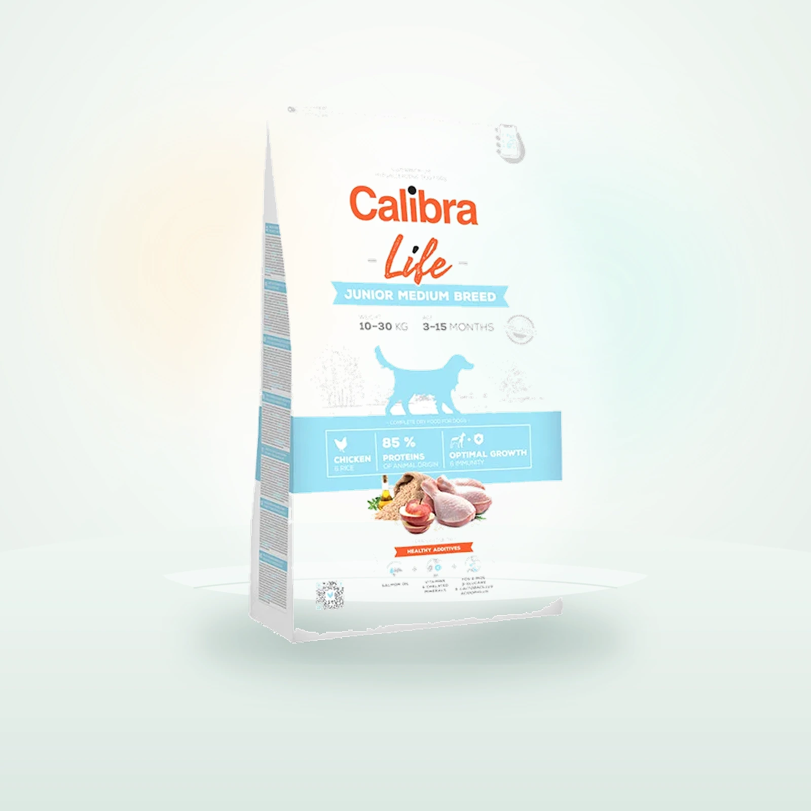 Calibra Dog Life Junior Medium Breed Huhn
