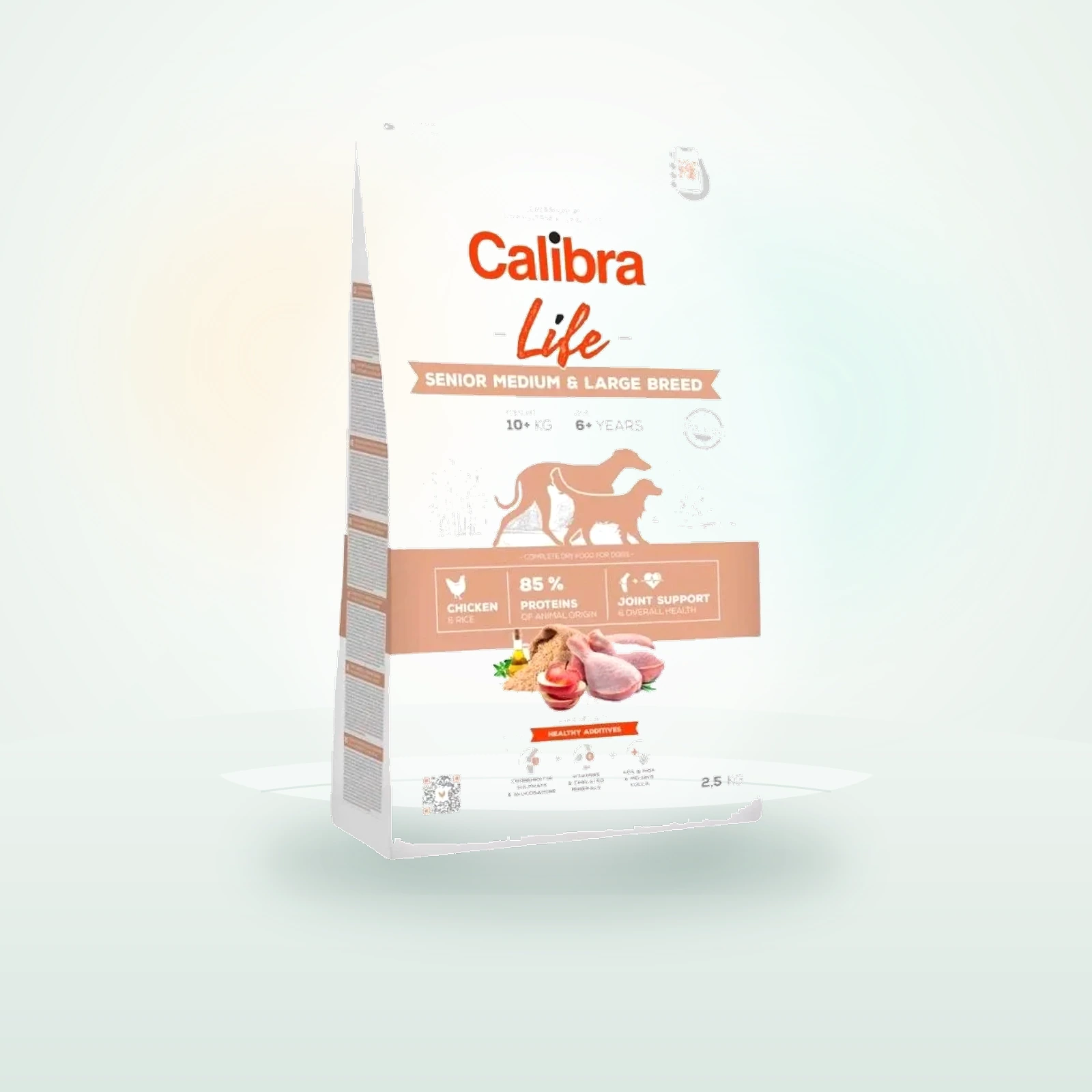 CALIBRA Dog Life Senior Medium&Large Chicken dla starszych psów średnich i dużych ras kurczak