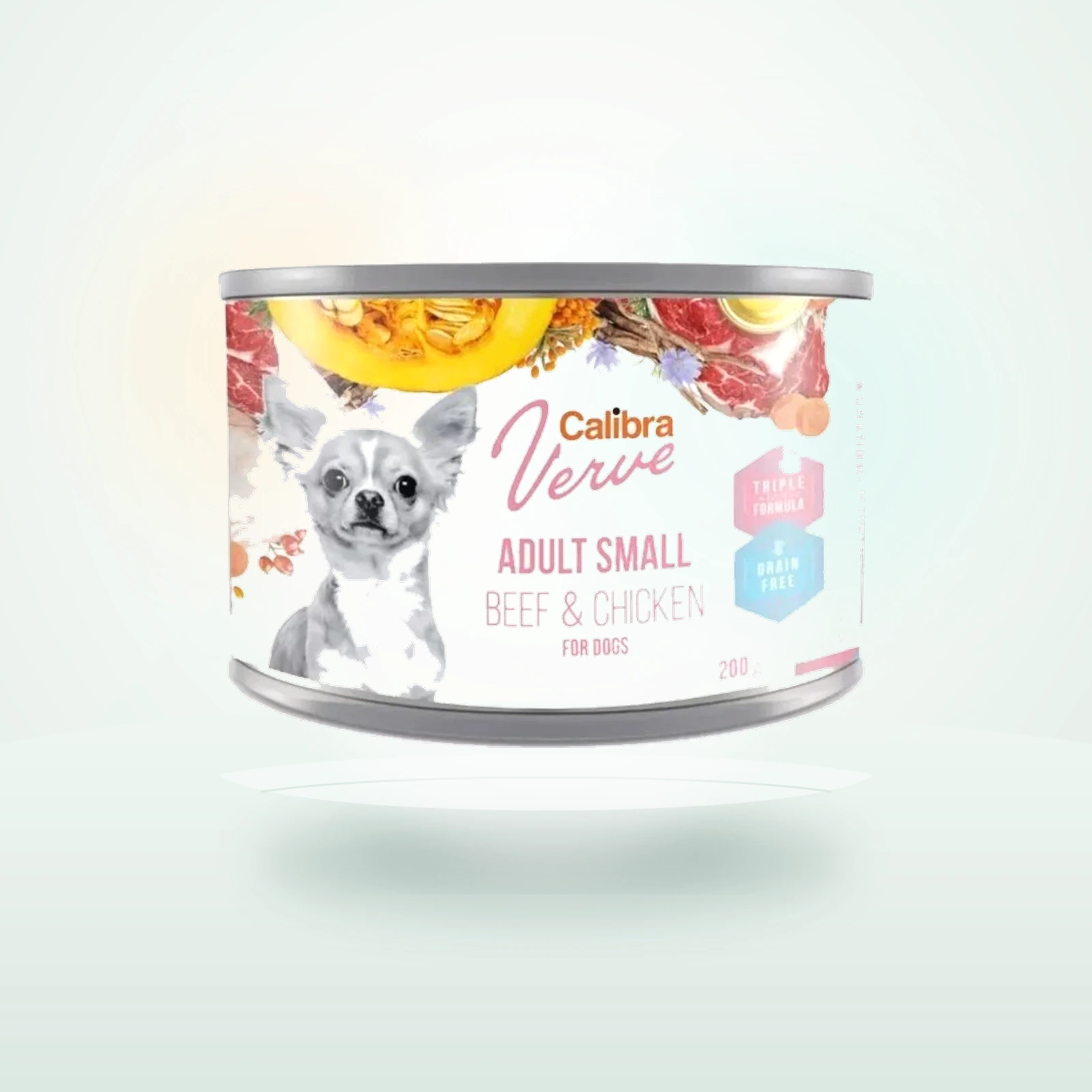 CALIBRA Dog Verve GF Adult Small Beef&Chicken bezzbożowa mokra karma z wołowiną i kurczakiem dla psów małych ras