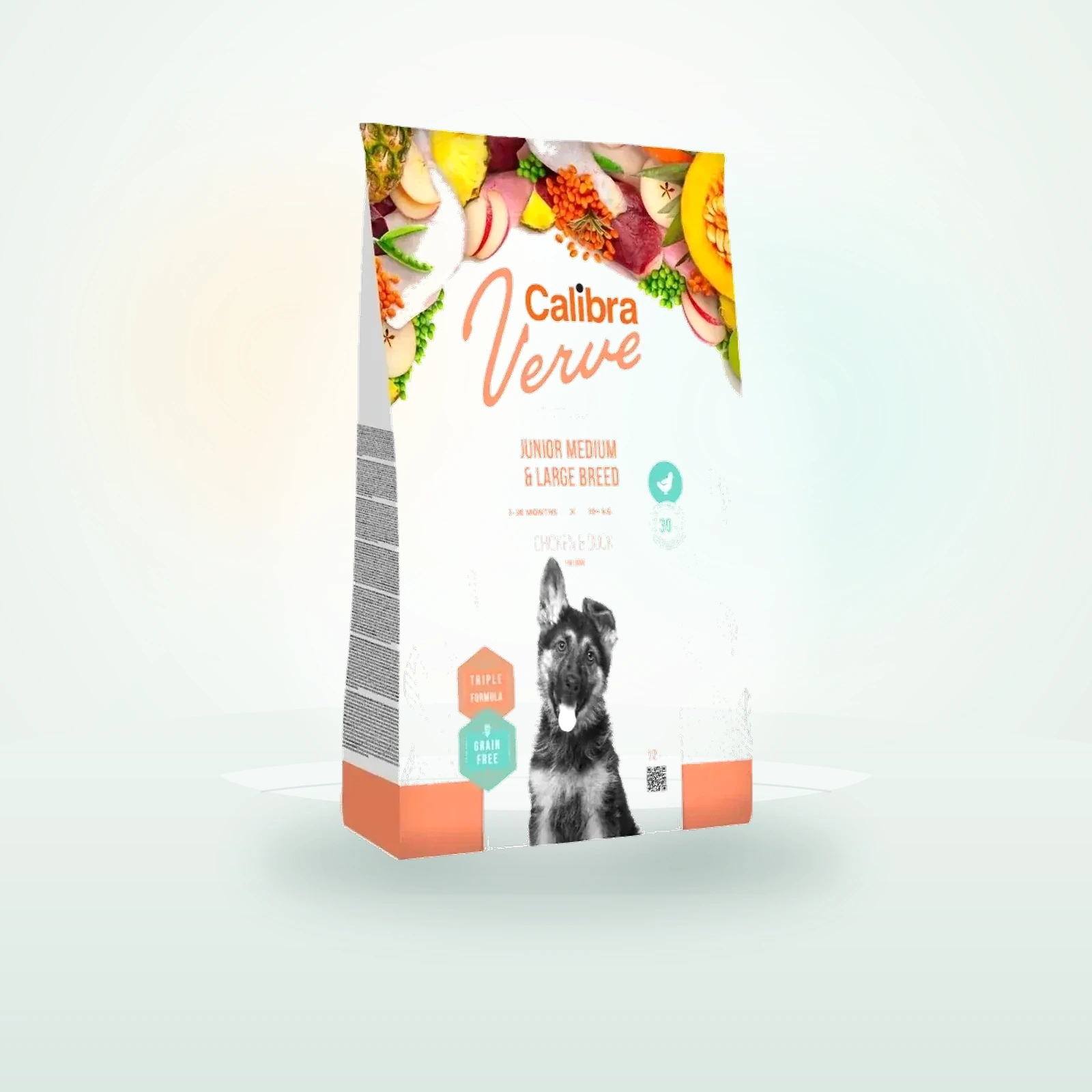Calibra Dog Verve GF Junior M&L Chicken&Duck