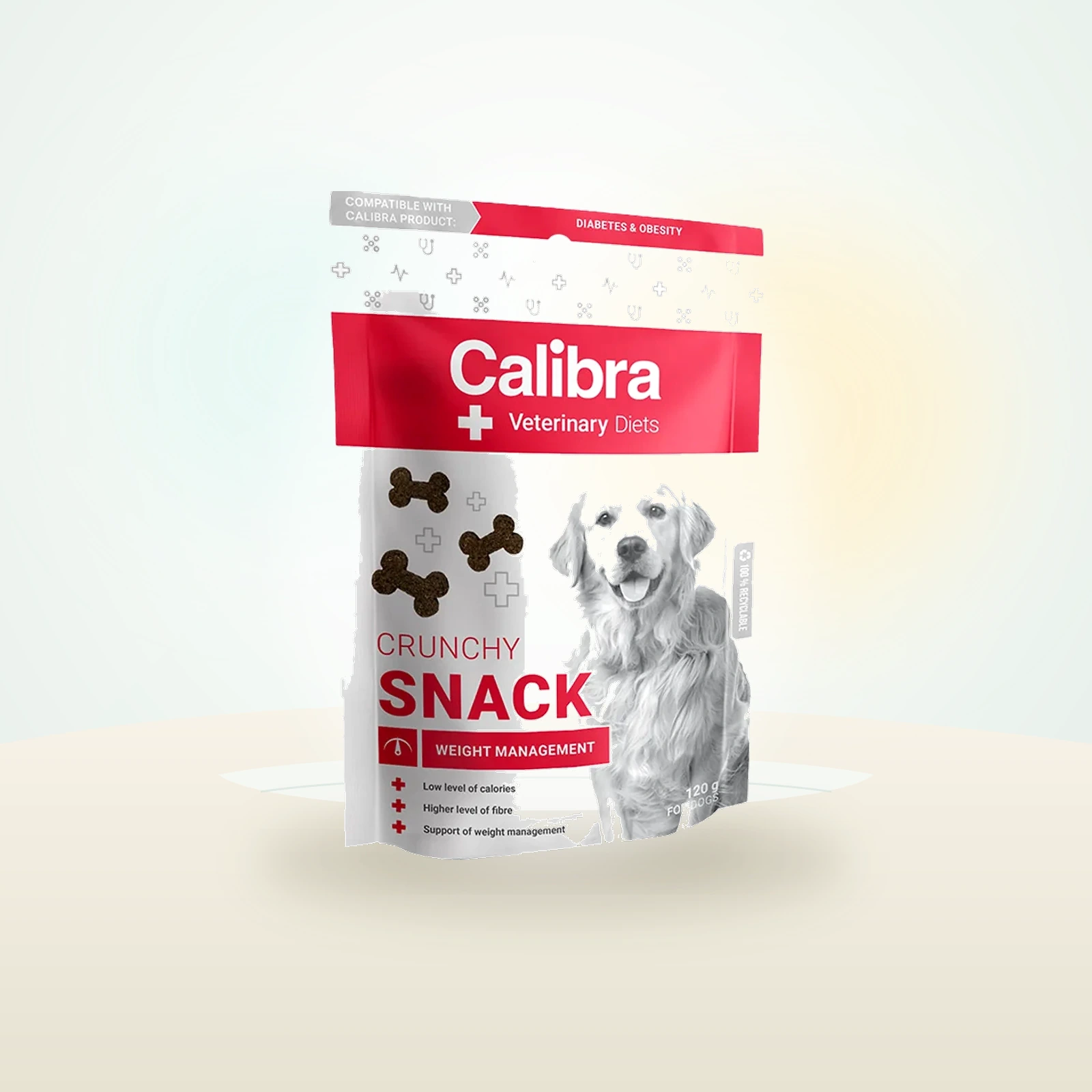 Calibra Dog Veterinary Diets - Weight Management - Crunchy Snack