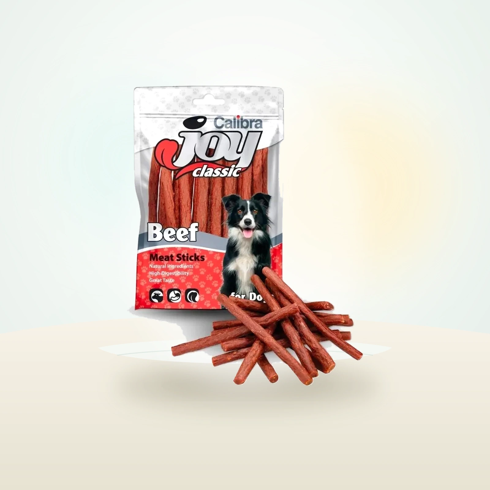 CALIBRA Joy Dog Classic Beef Sticks pałeczki z wołowiny