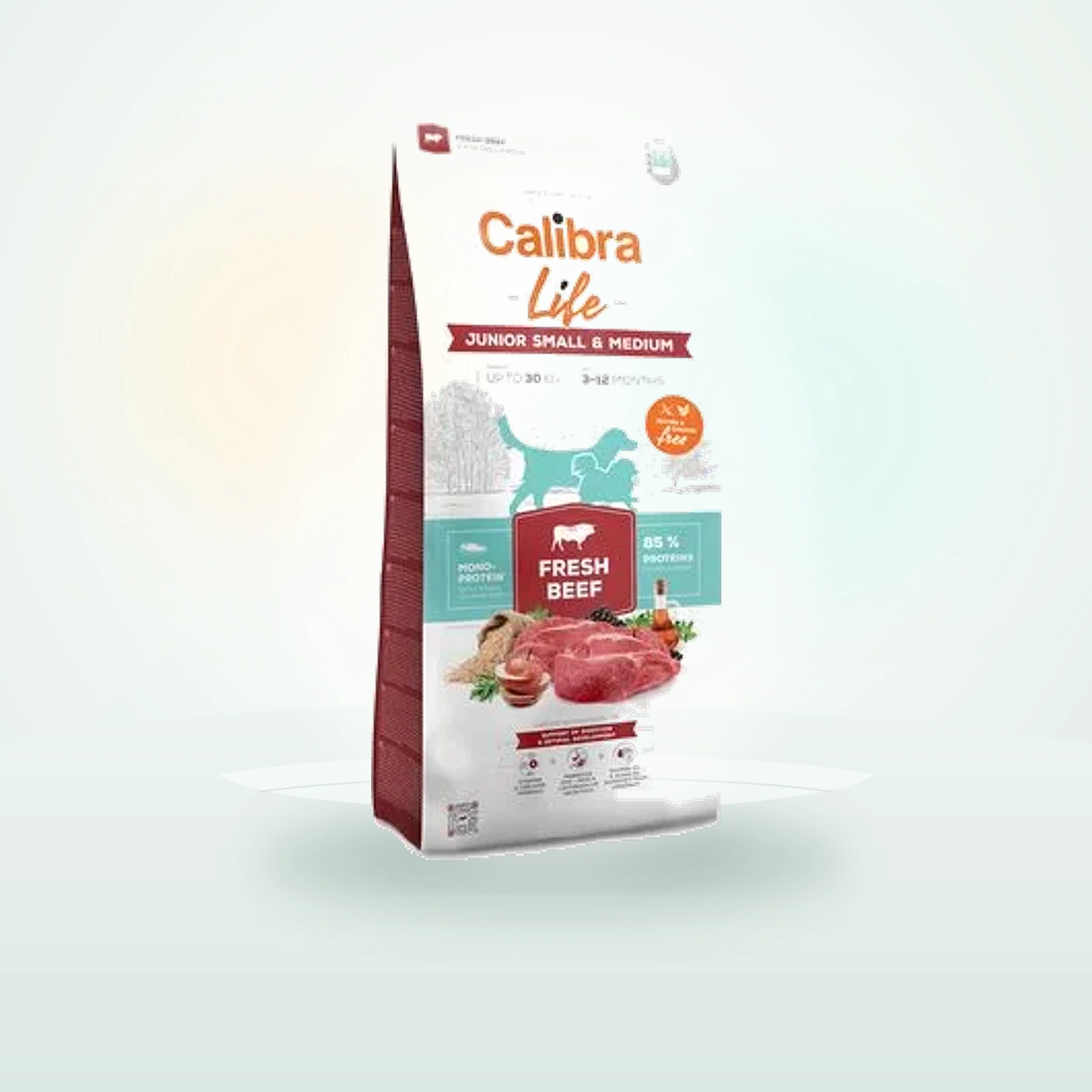 Calibra Life Junior Small & Medium Breed bœuf frais