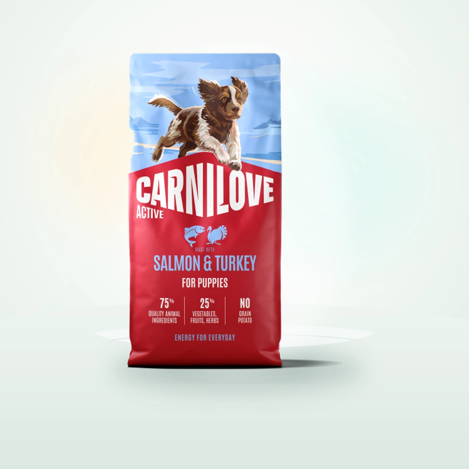 Carnilove Active Puppy Dry Dog Food - Salmon & Turkey