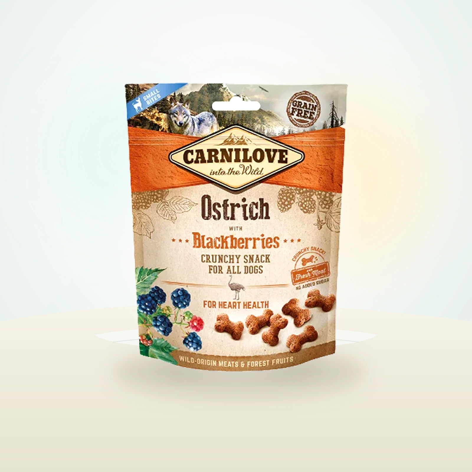 Carnilove Crunchy Treat - Ostrich & Blackberries