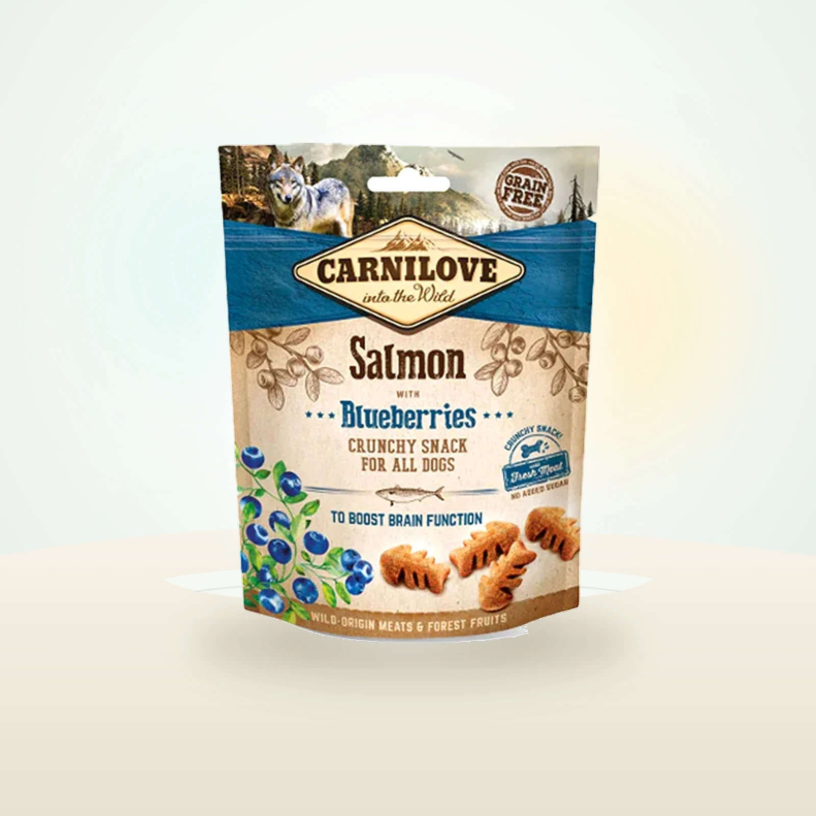 Carnilove Crunchy Treat - Salmon & Blueberries