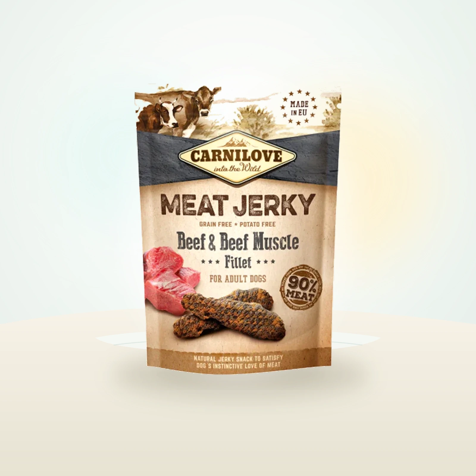 Carnilove Dog Treat - Meat Jerky - Beef & Beef Muscle Fillet