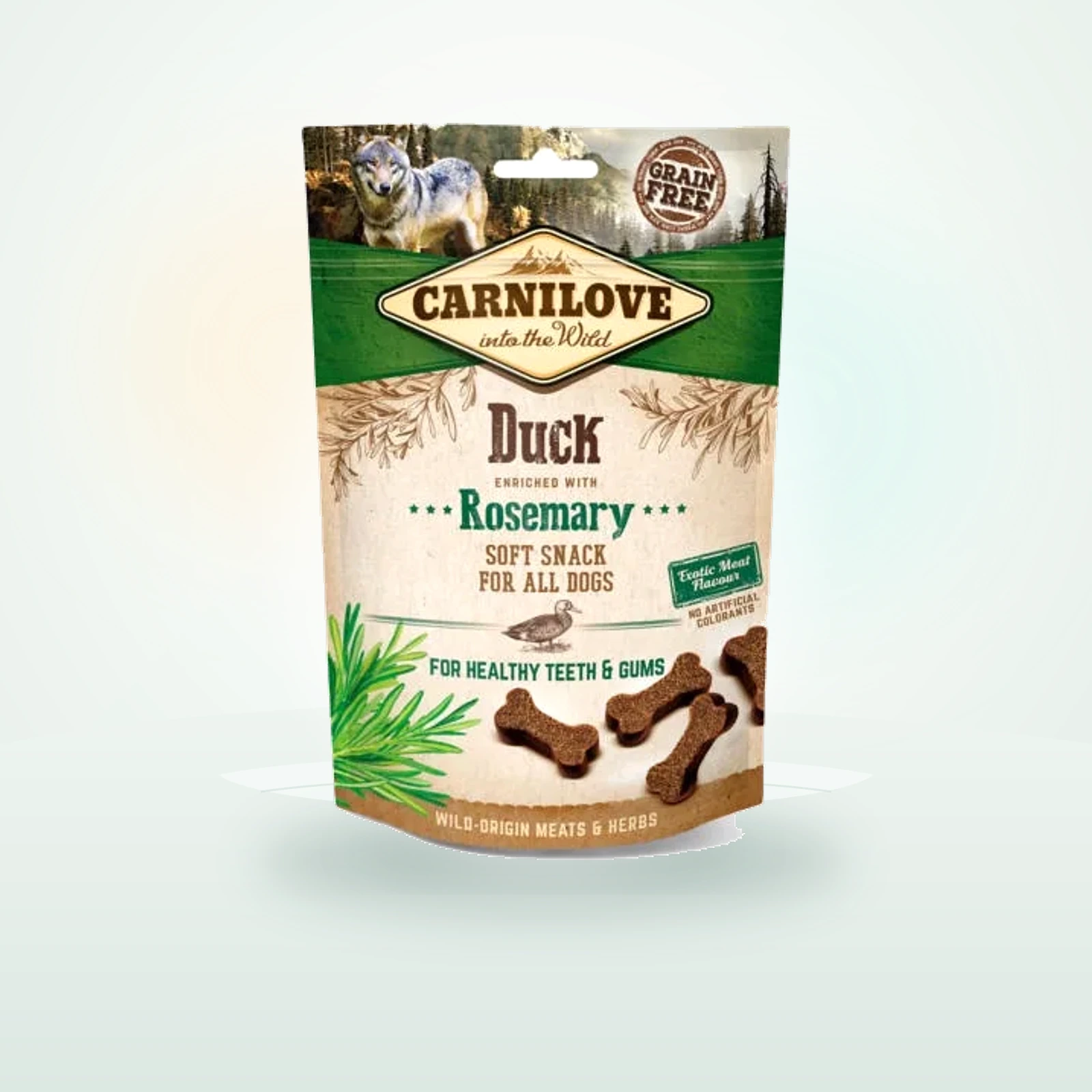Carnilove Galletas Soft Pato y Romero para perros