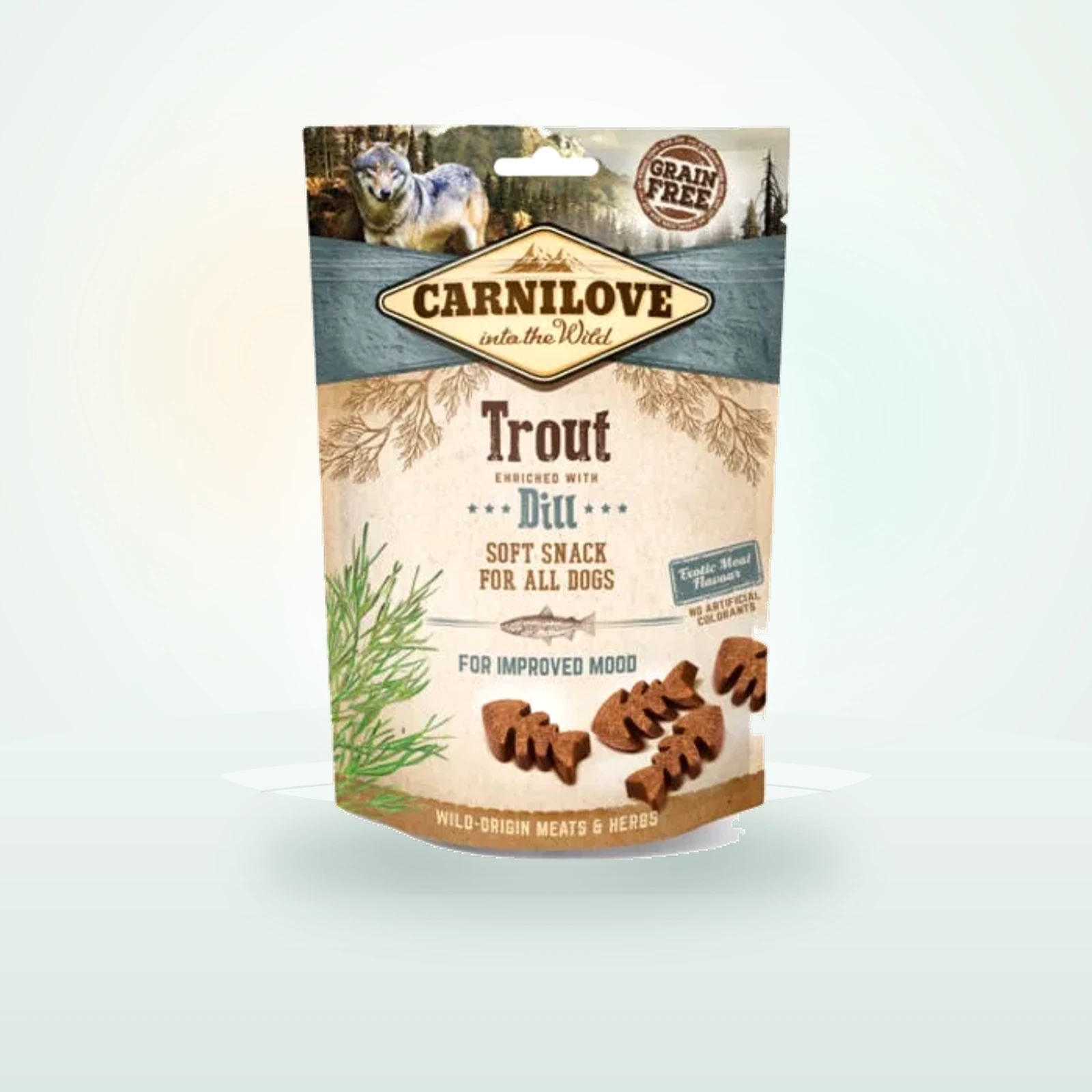Carnilove Galletas Soft Trucha y Eneldo para perros