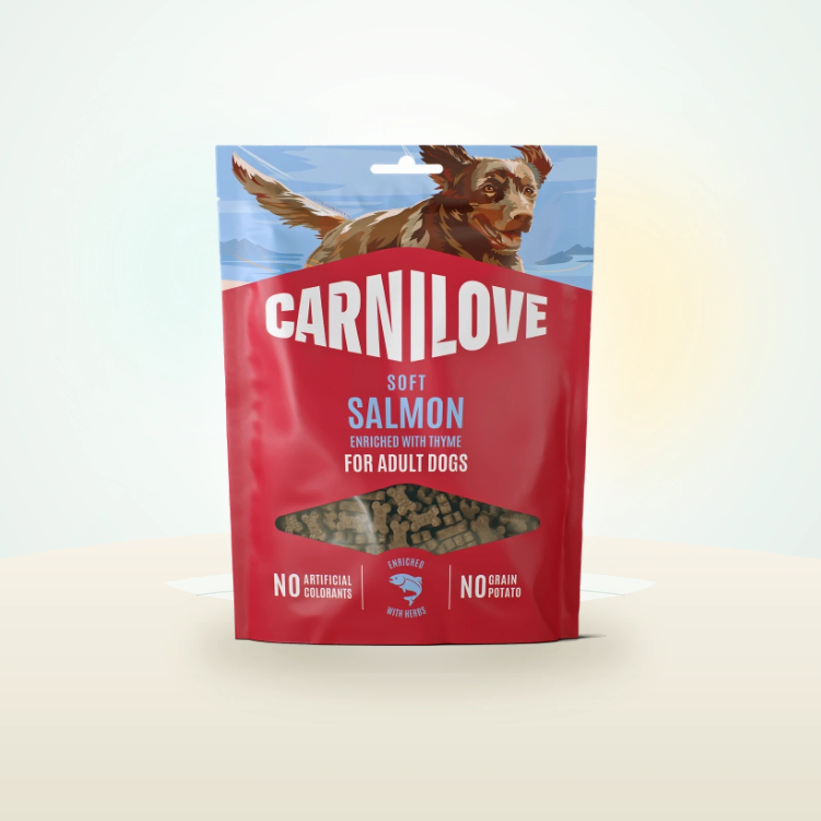 Carnilove Grain Free Semi Moist Soft Dog Treats - Salmon with Thyme