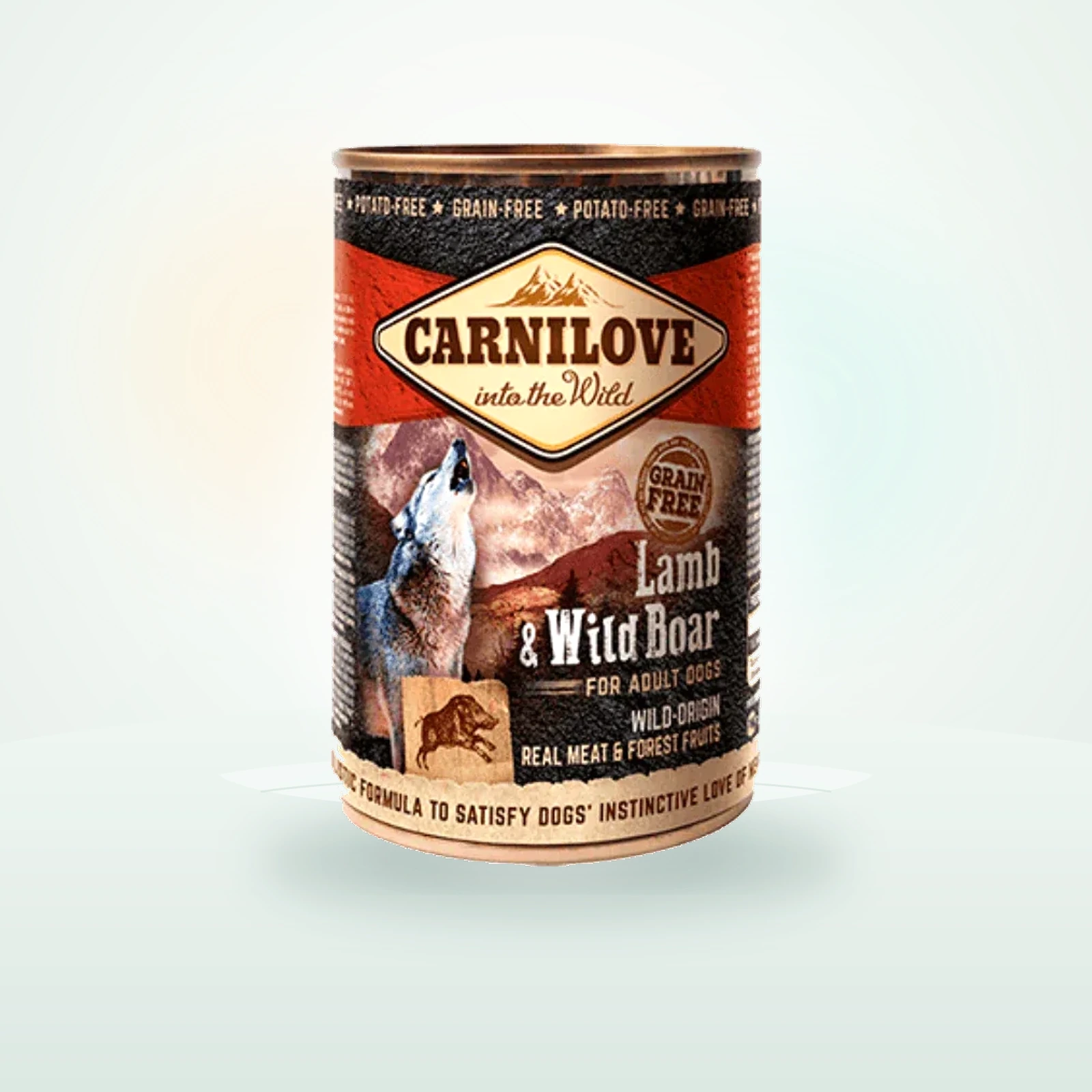 Carnilove Lamb and Wild Boar Tin