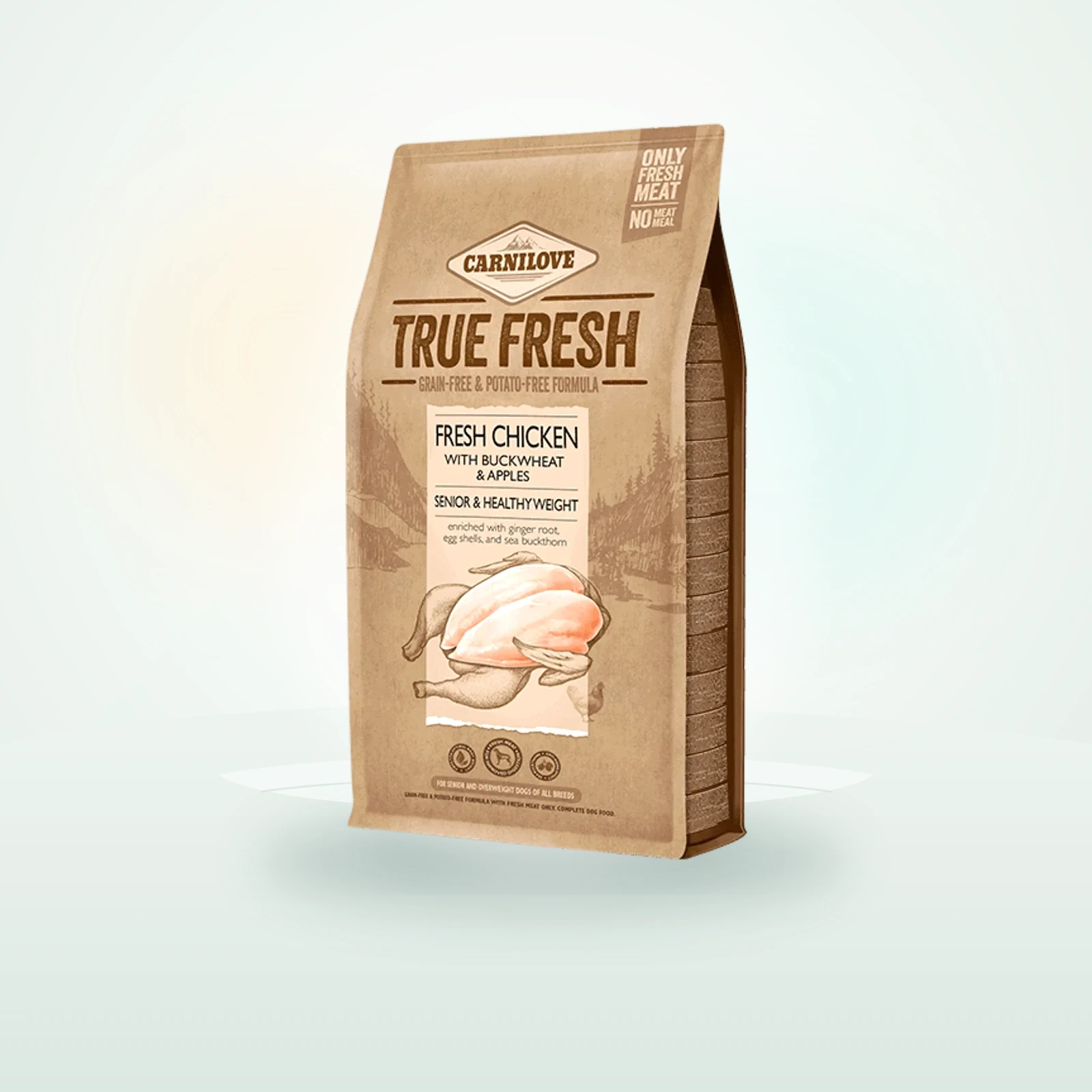 Carnilove True Fresh Chicken Senior & Healthy Weight Dry Dog Food